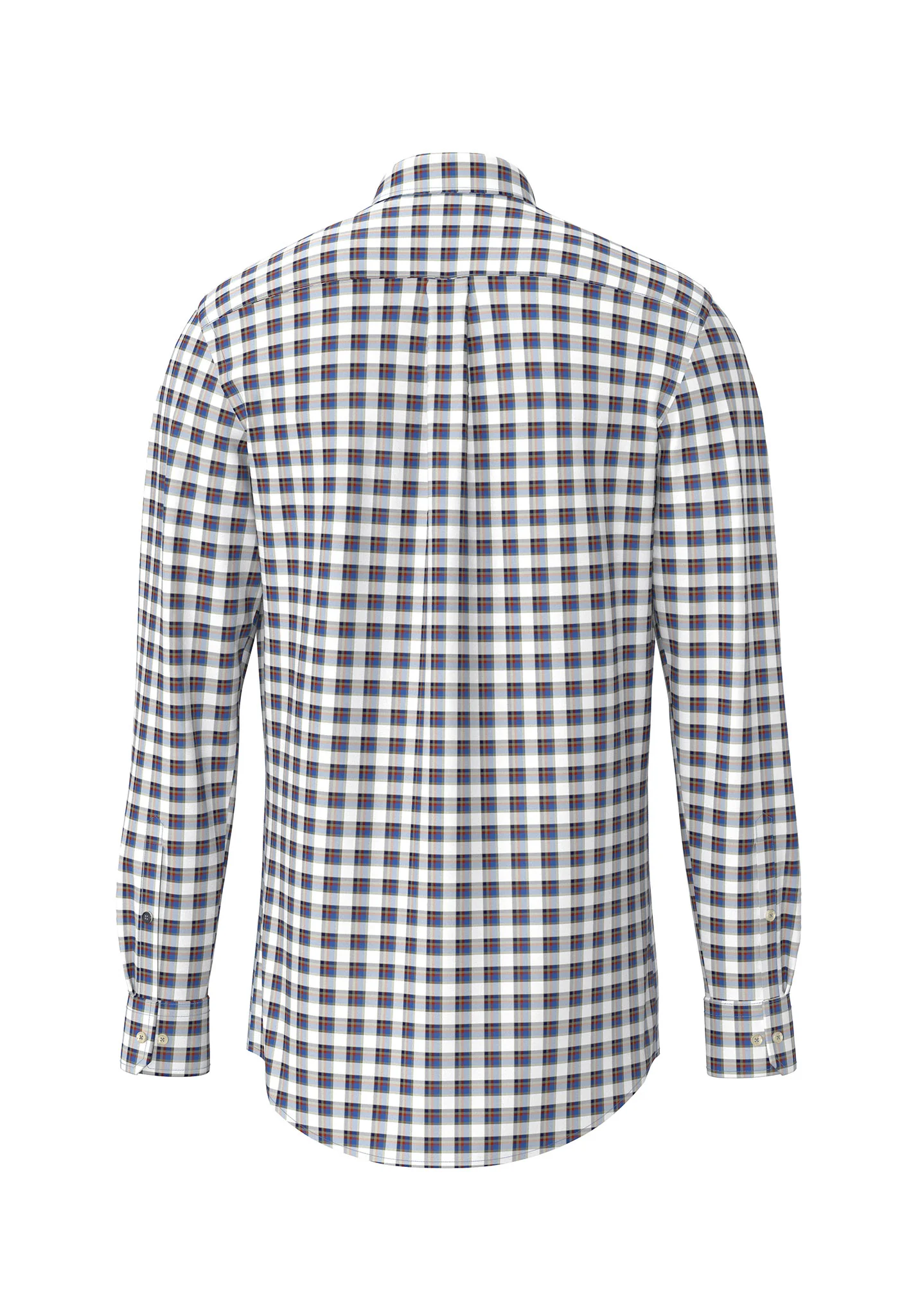 Kariertes Hemd mit Button-Down Kragen - Image 2