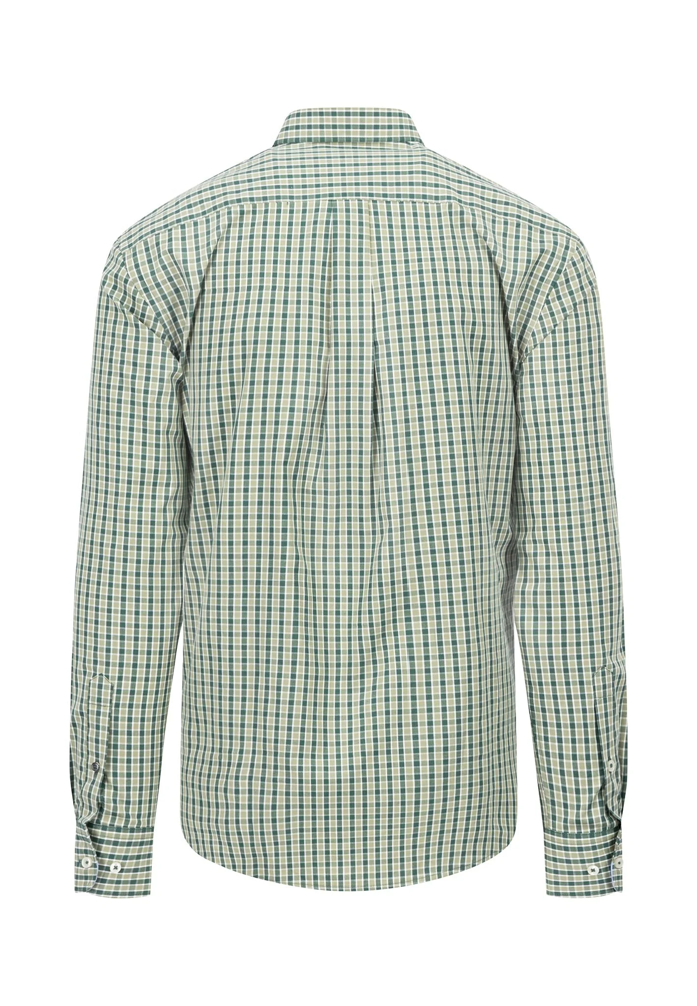 Kariertes Hemd mit Button-Down Kragen - Image 2