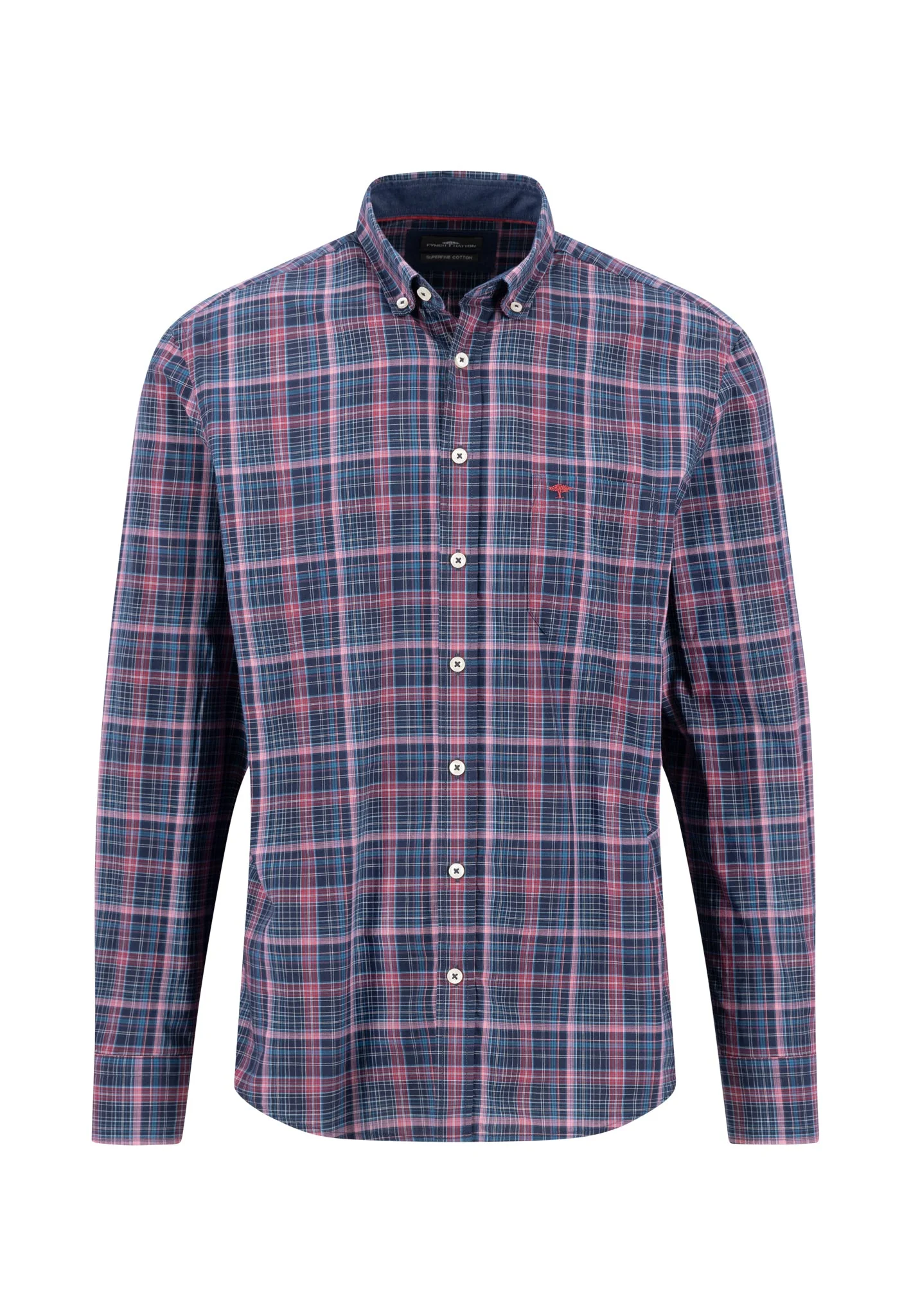 Kariertes Hemd mit Button-Down-Kragen - Image 7