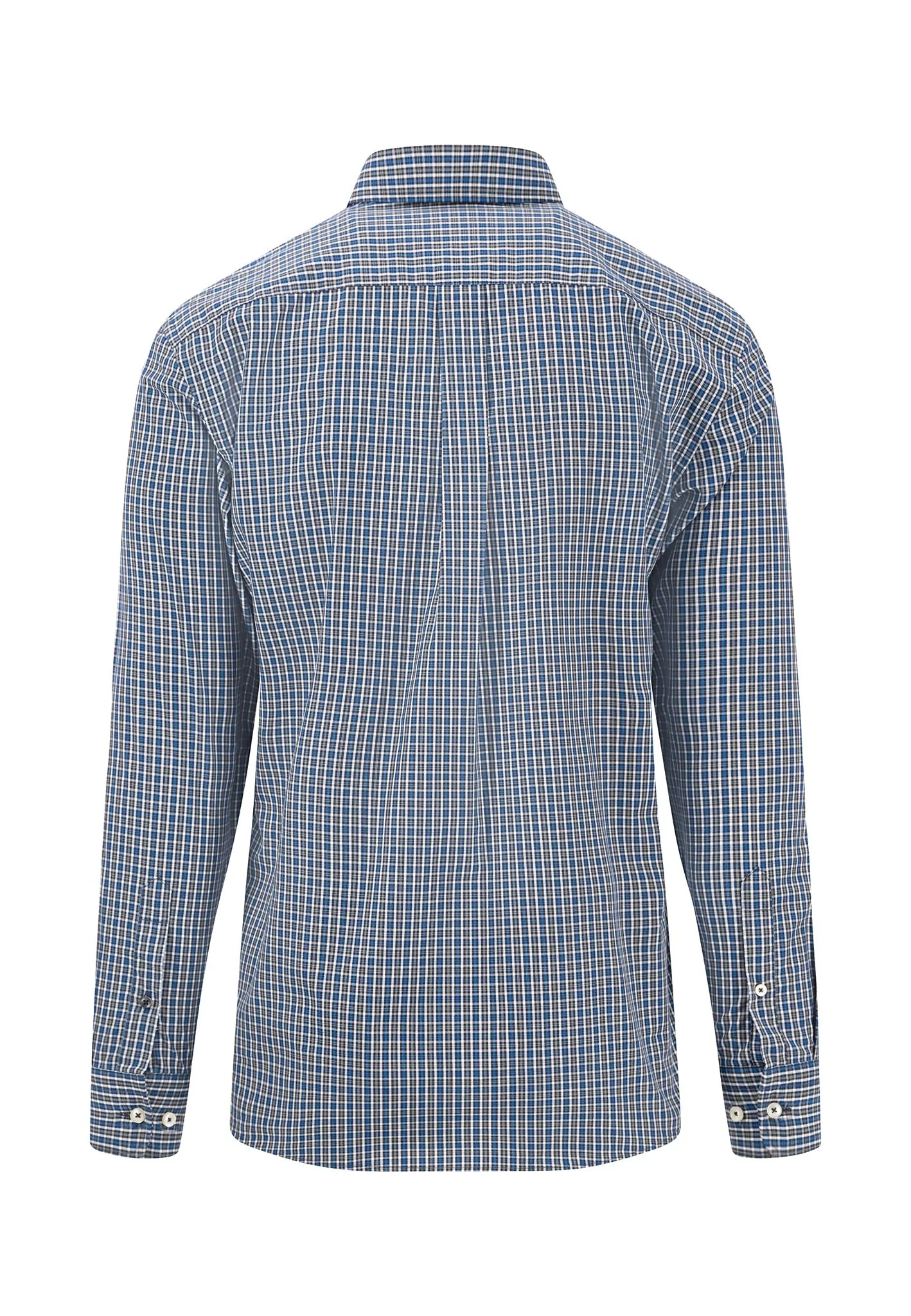 Kariertes Hemd mit Button-Down Kragen - Image 4
