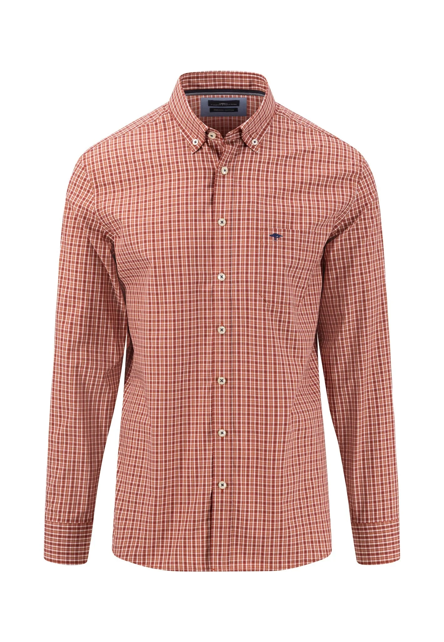 Kariertes Hemd mit Button-Down Kragen - Image 7