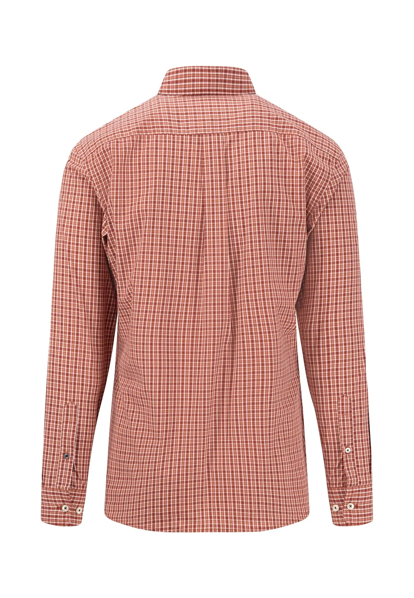 Kariertes Hemd mit Button-Down Kragen - Image 8