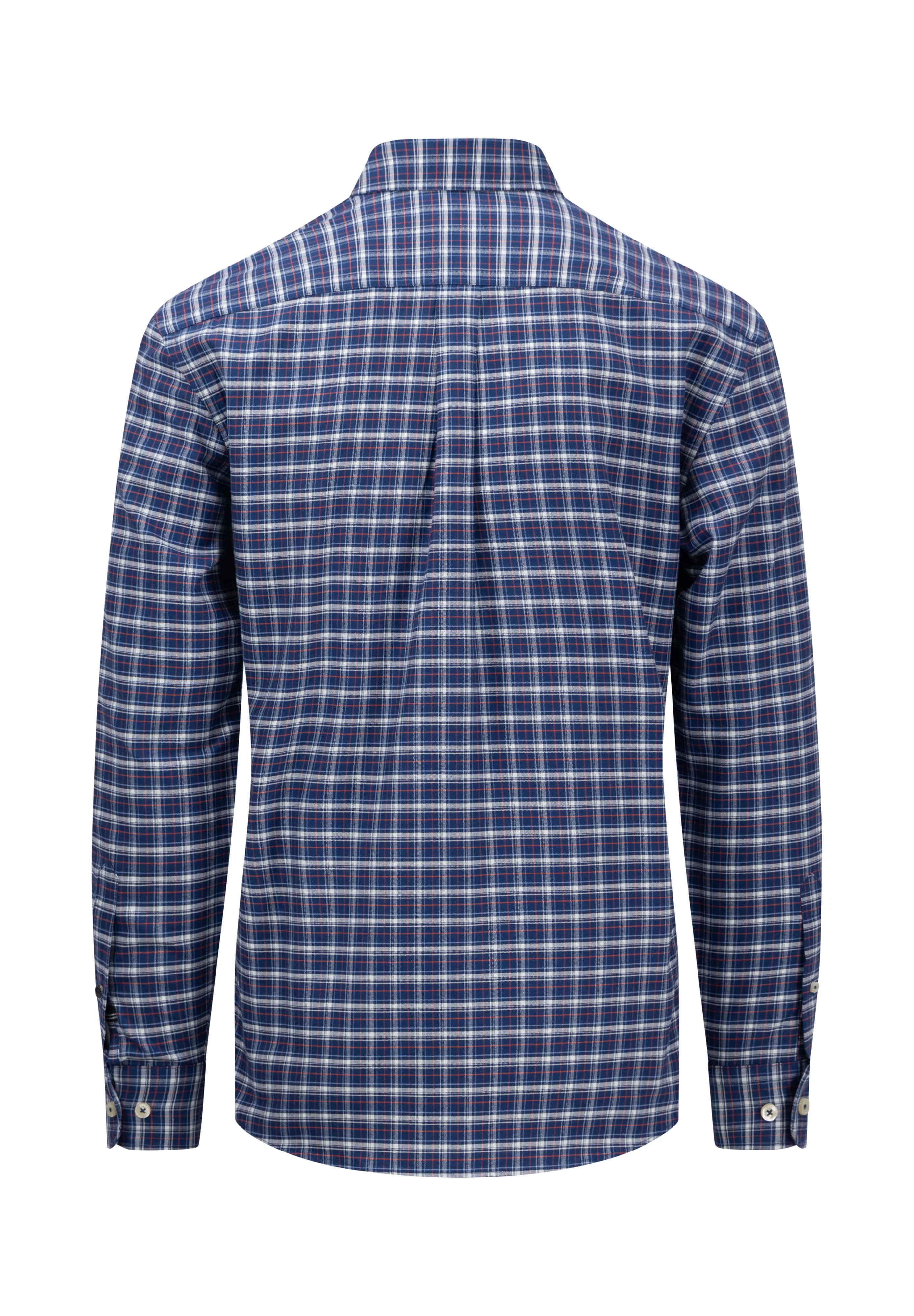 Kariertes Hemd mit Button-Down-Kragen - Image 6