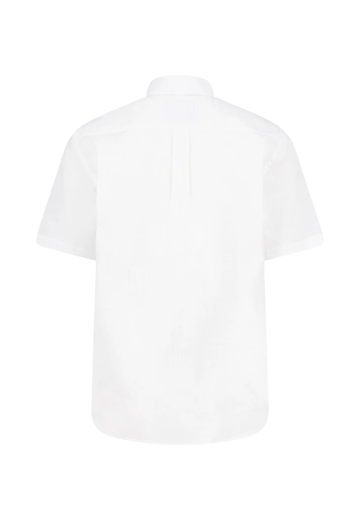 Kurzarmhemd aus Baumwolle mit Slub-Webart und Button-Down-Kragen - Image 6