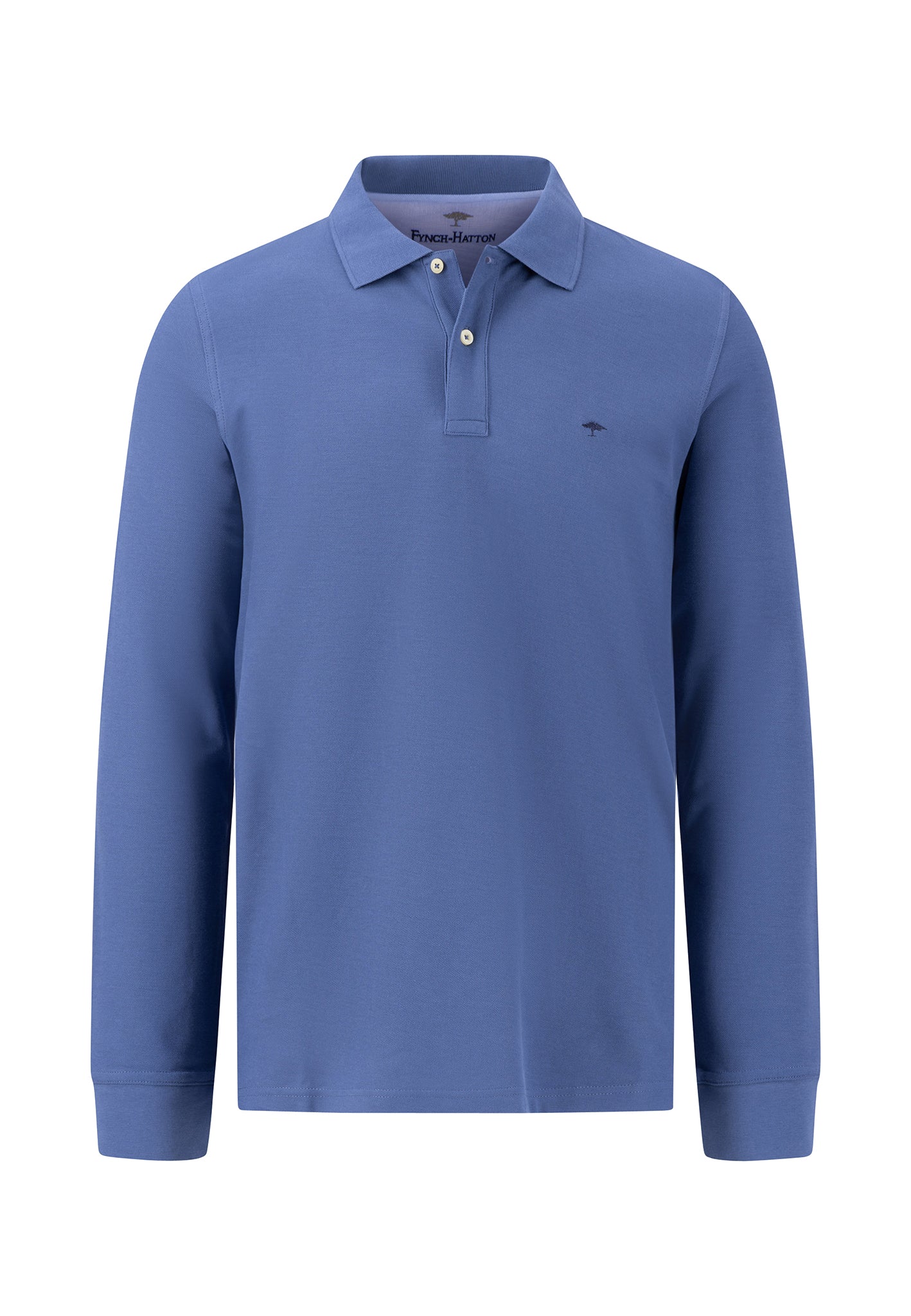 Langarm-Poloshirt aus Baumwolle - Image 3