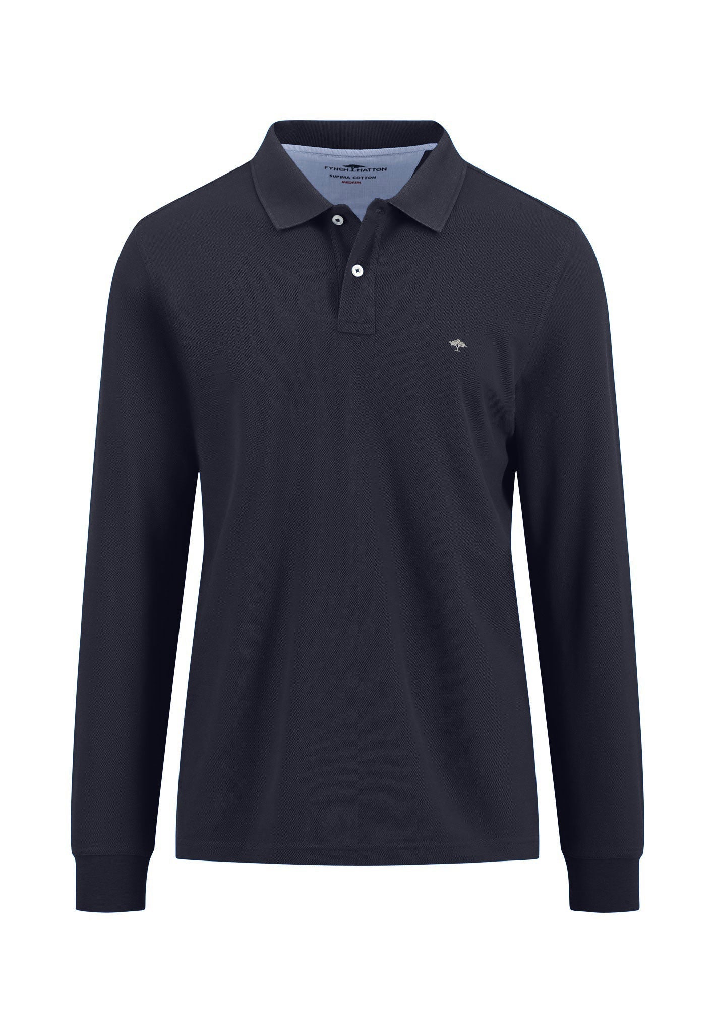 Langarm-Poloshirt aus Baumwolle - Image 4