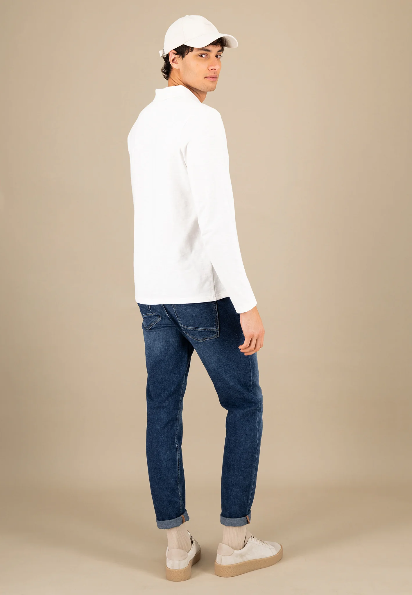 Langarm Poloshirt aus 100% Baumwolle - Image 9