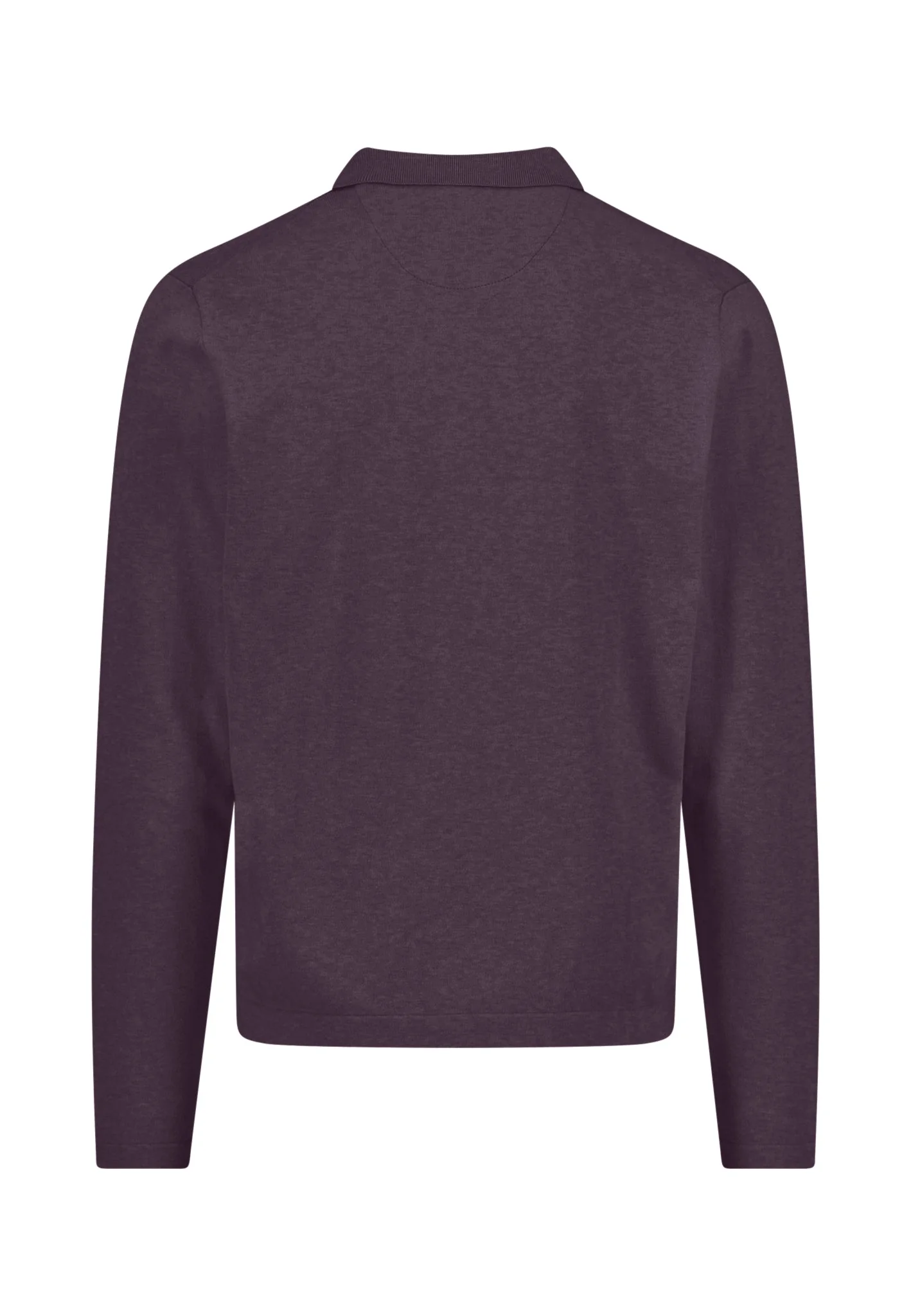 Langarm-Poloshirt aus Baumwollmix mit Reißverschluss - Image 10