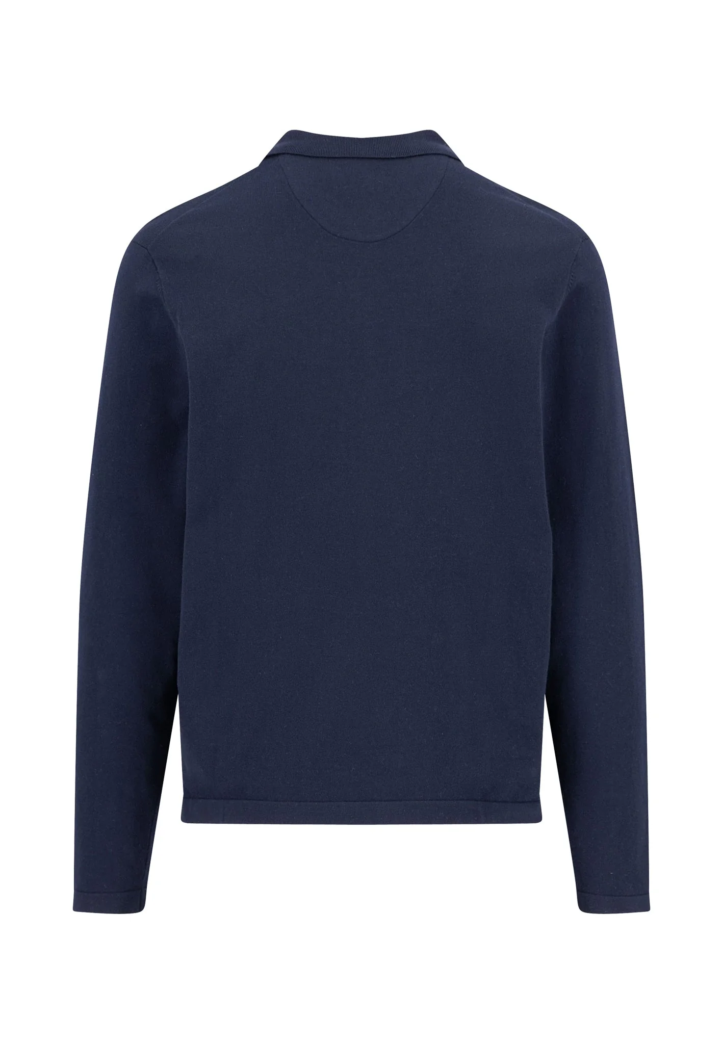 Langarm-Poloshirt aus Baumwollmix mit Reißverschluss - Image 15