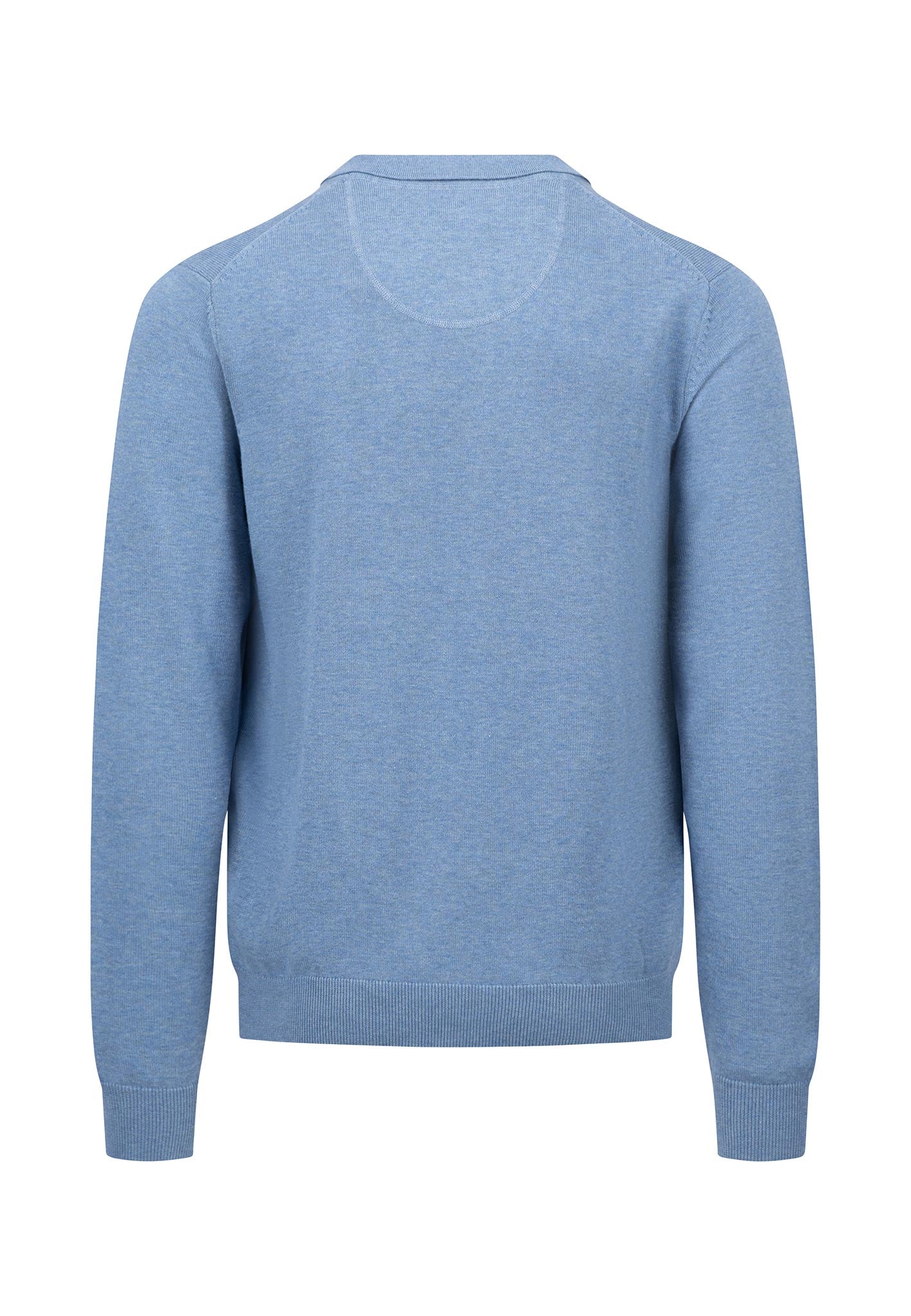 Langarmshirt aus Baumwolle mit Polokragen - Image 2