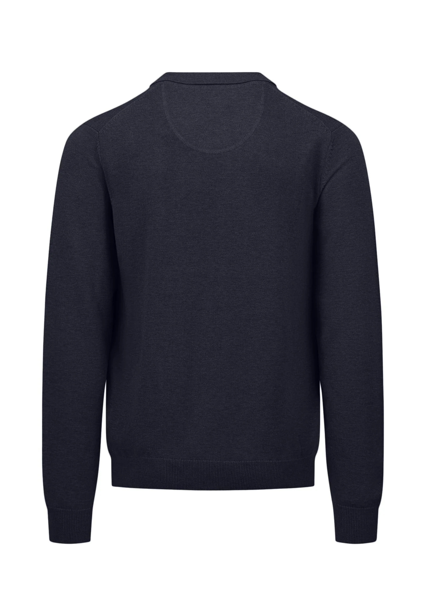 Langarmshirt aus Baumwolle mit Polokragen - Image 4