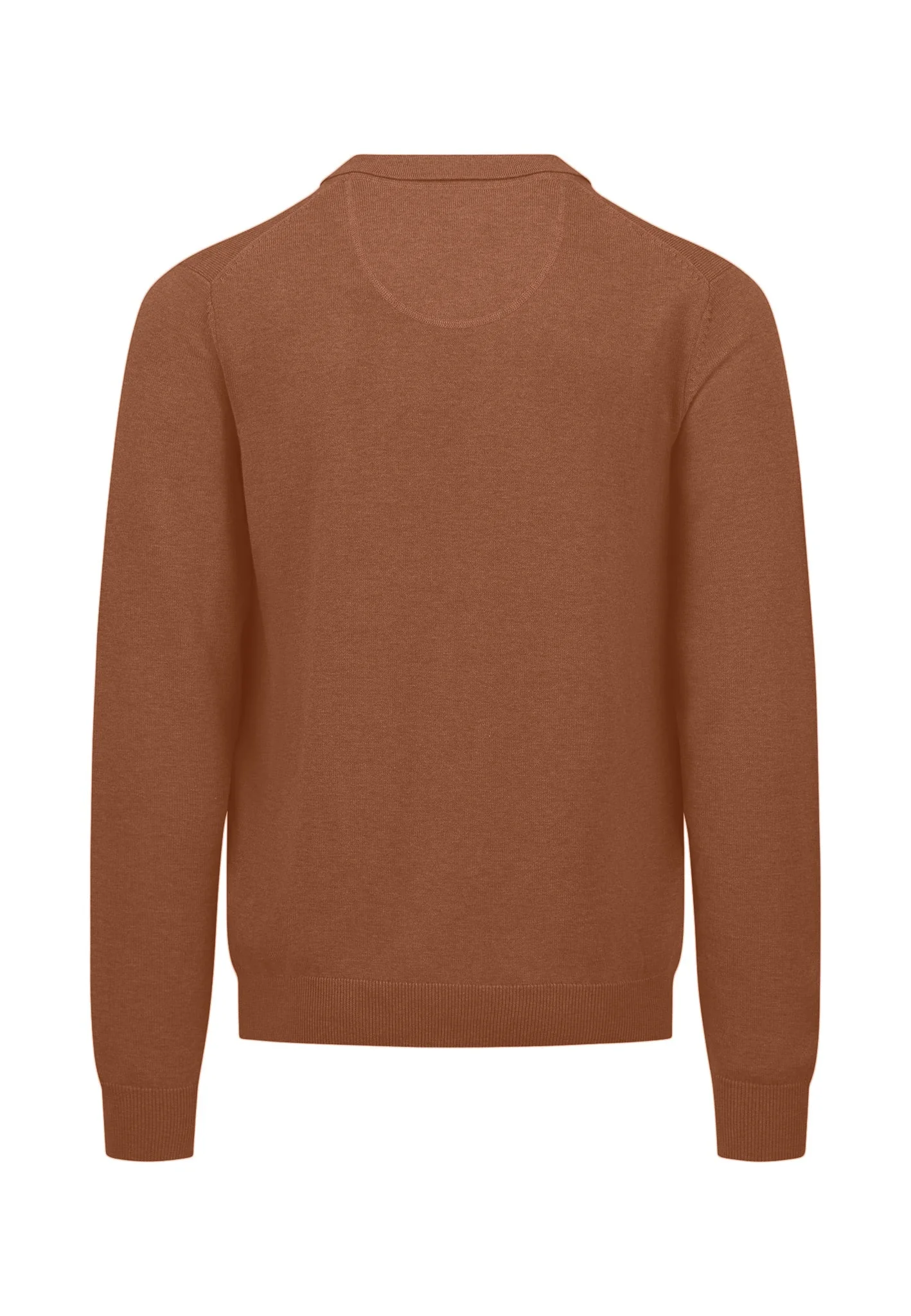 Langarmshirt aus Baumwolle mit Polokragen - Image 6
