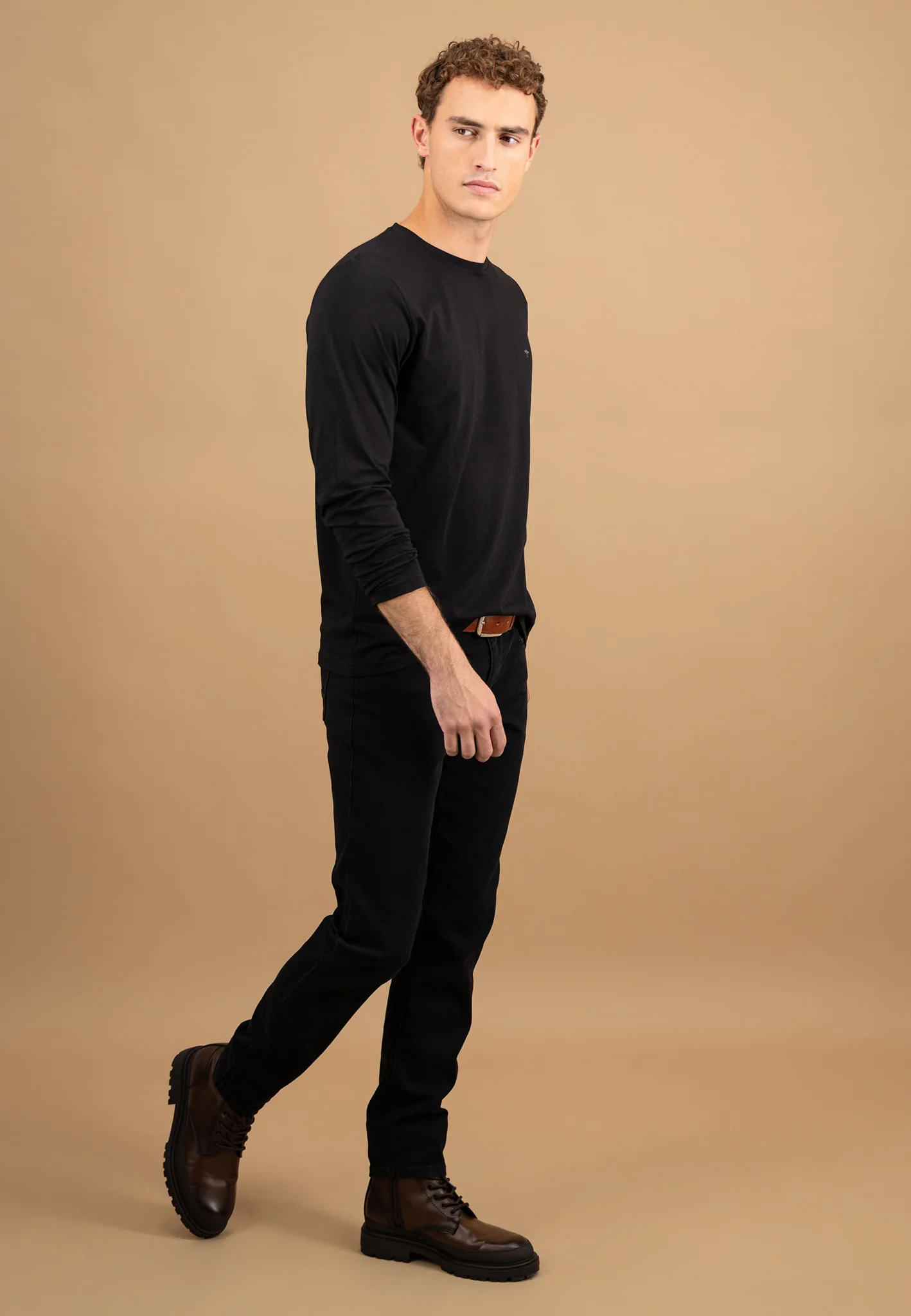 Langarmshirt aus Baumwolle mit Rundhalsausschnitt - Image 16