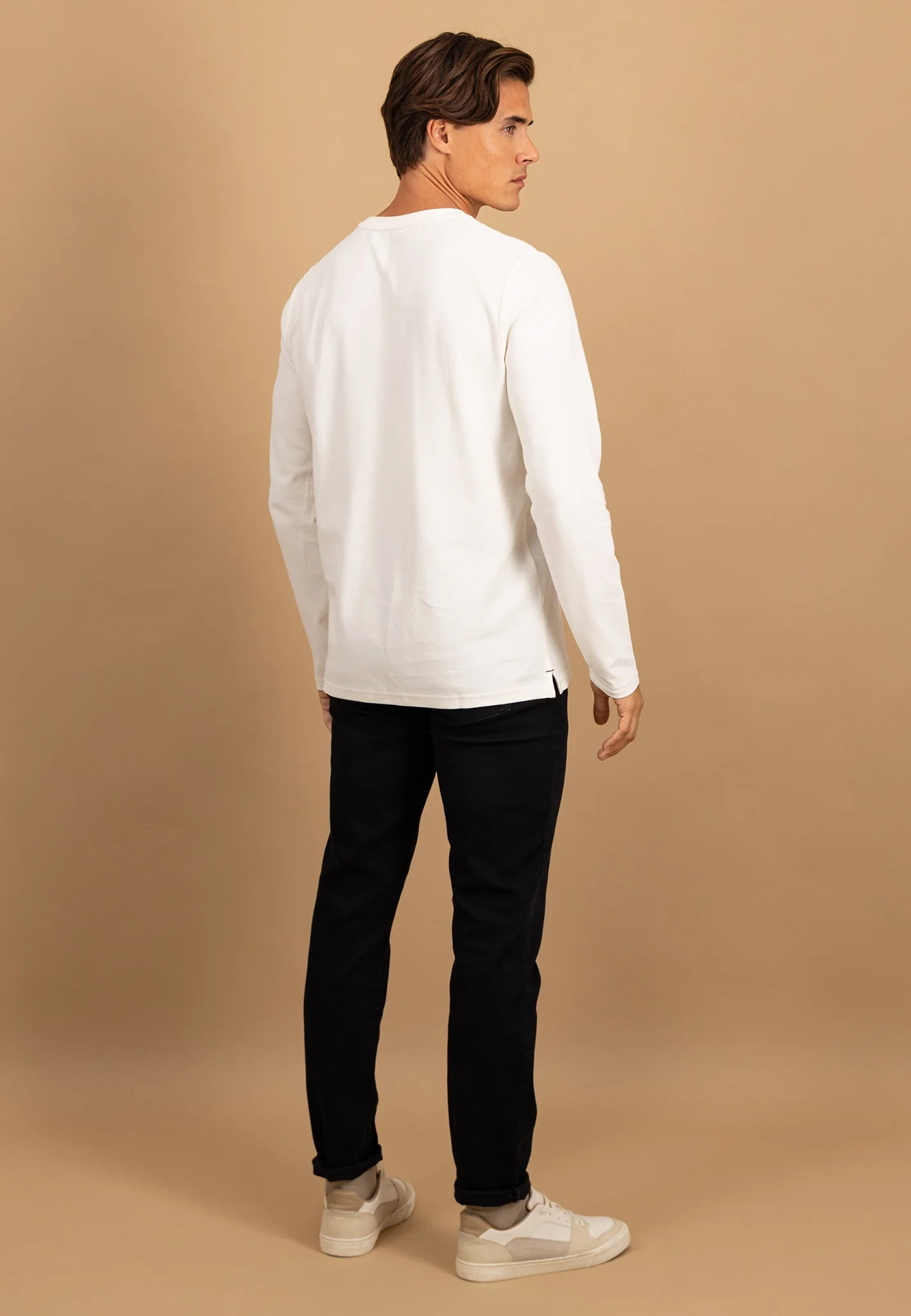 Langarmshirt aus Baumwolle mit Rundhalsausschnitt - Image 3