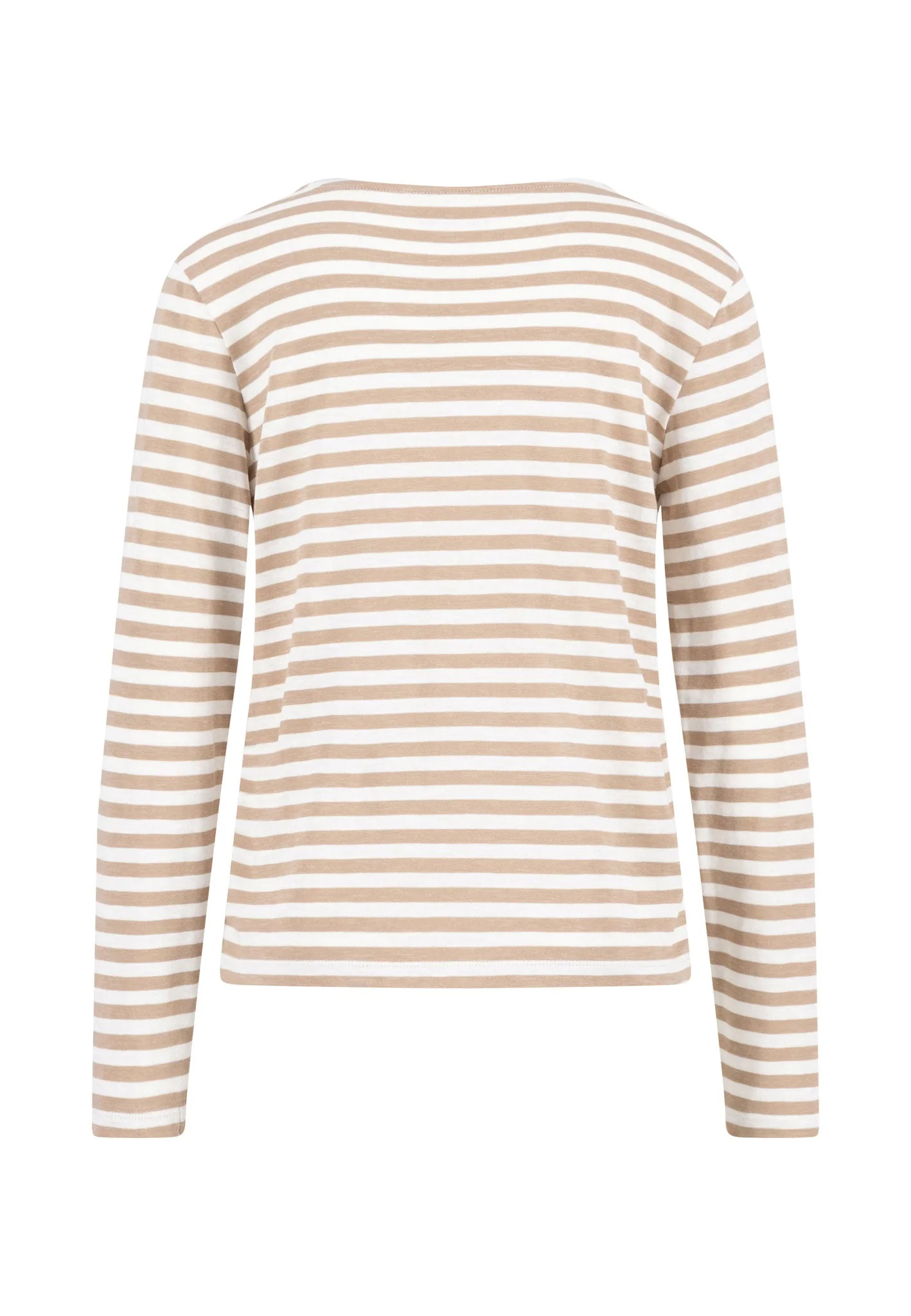 Langarmshirt aus Baumwolle mit Streifenmuster und Rundhalsausschnitt - Image 18