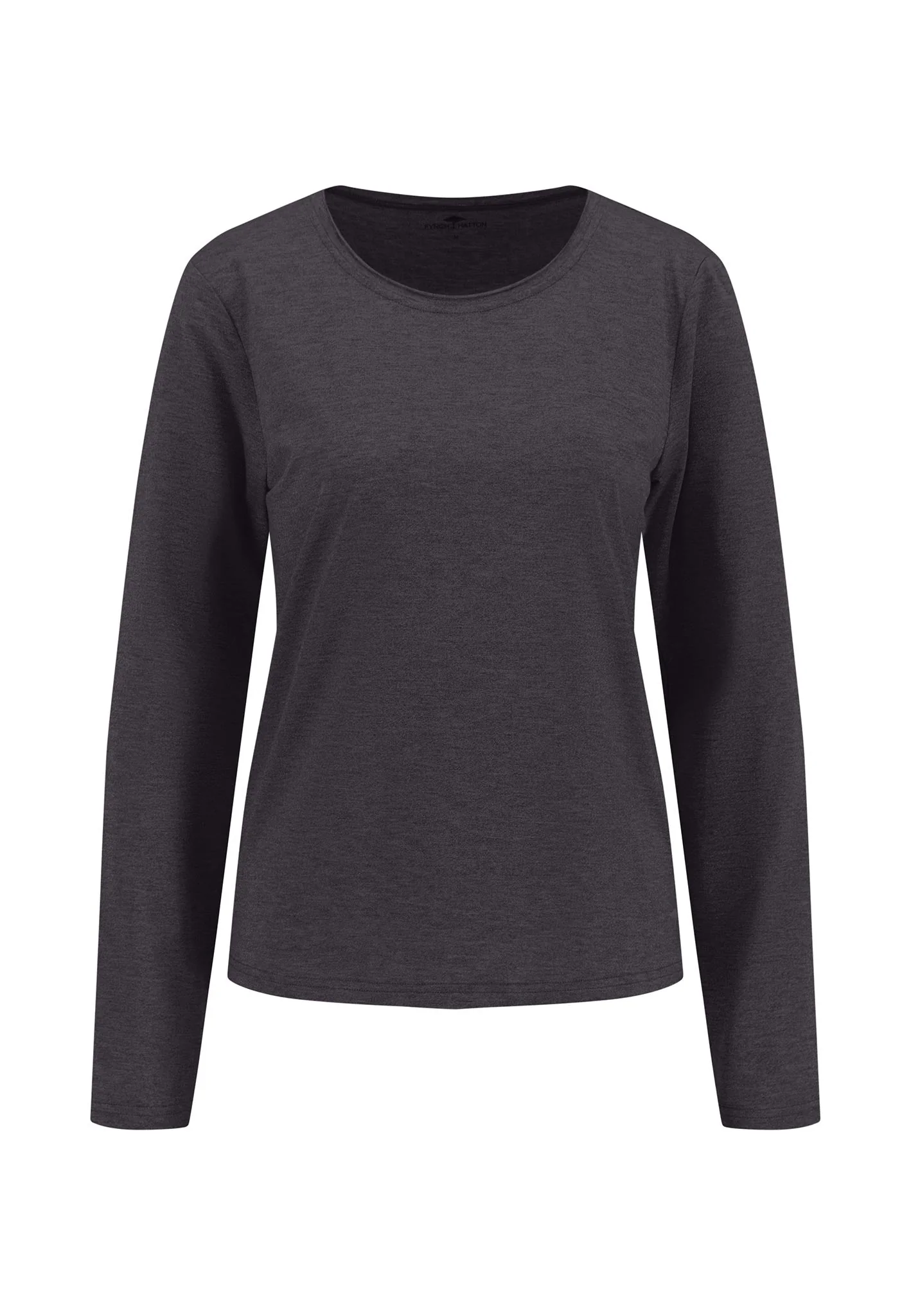 Langarmshirt aus Viskose-Mix mit Rundhalsausschnitt - Image 3