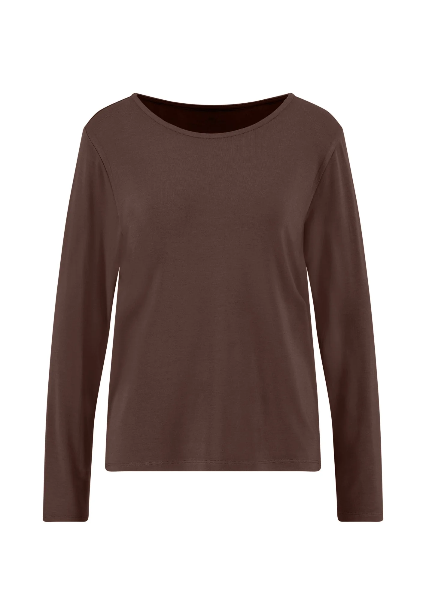 Langarmshirt aus Viskose-Stretch mit Rundhalsausschnitt - Image 19