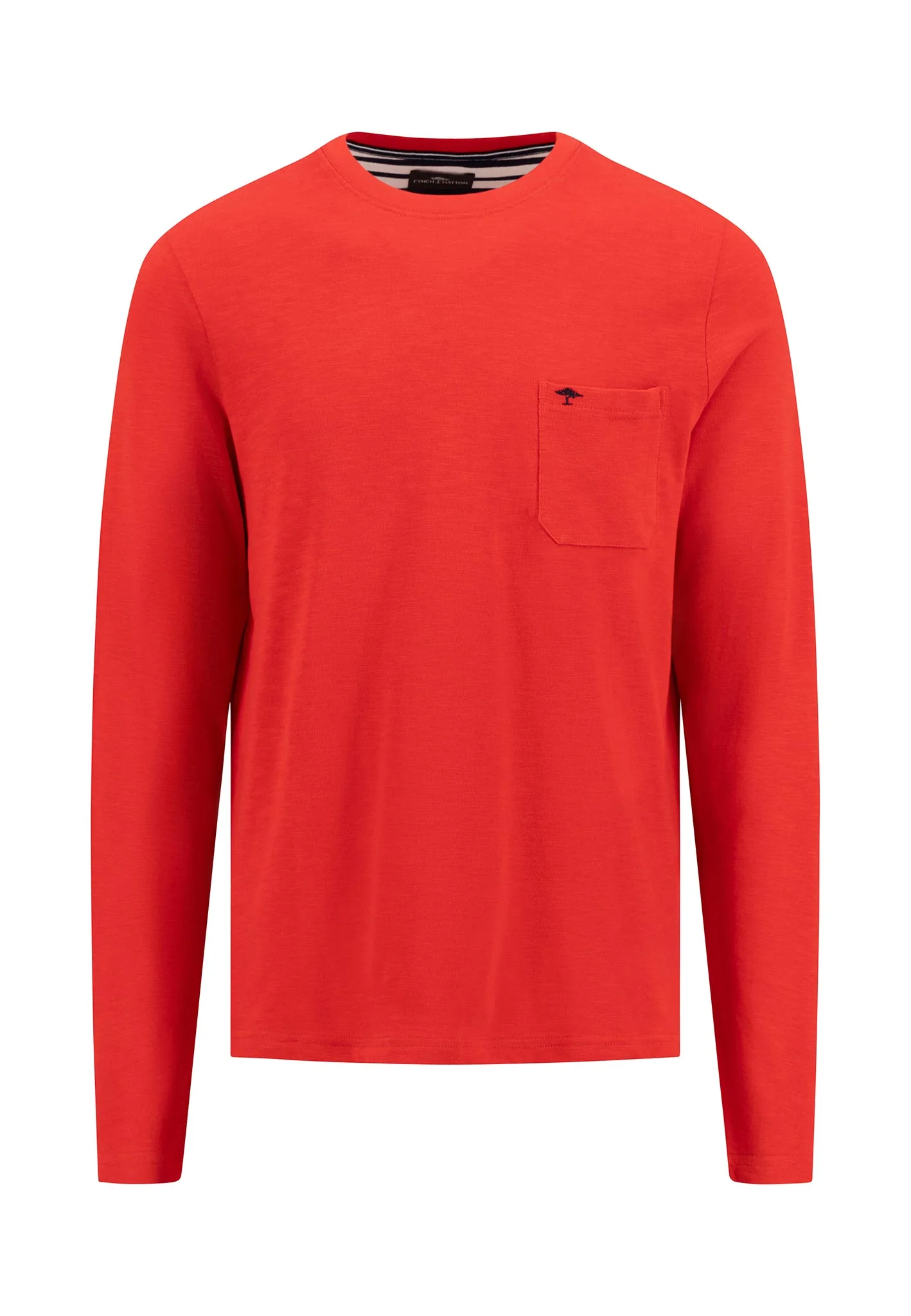 Langarmshirt mit Rundhalsausschnitt und Brusttasche - Image 7