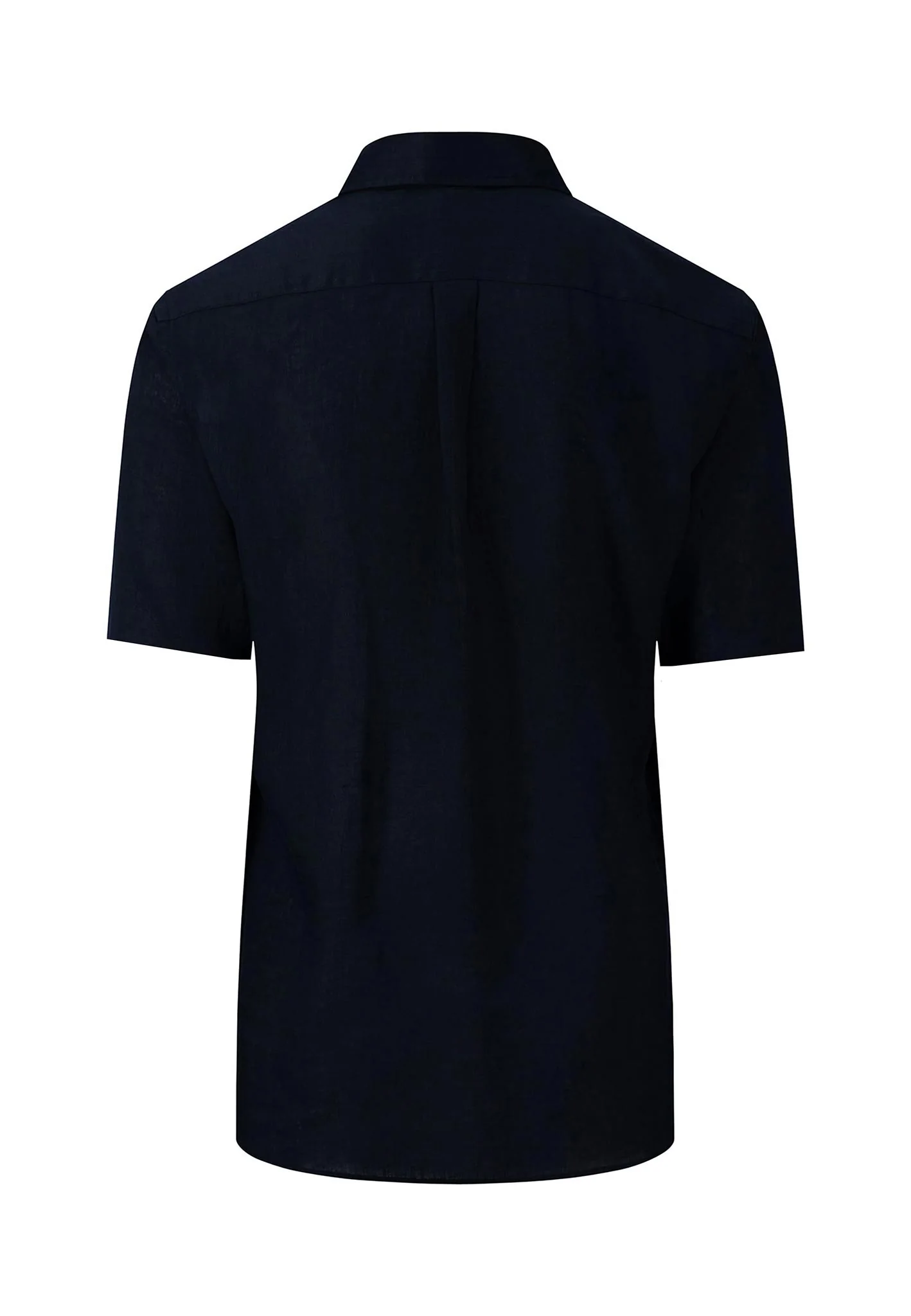Leichtes Halbarm-Leinenhemd mit Button-Down-Kragen - Image 8