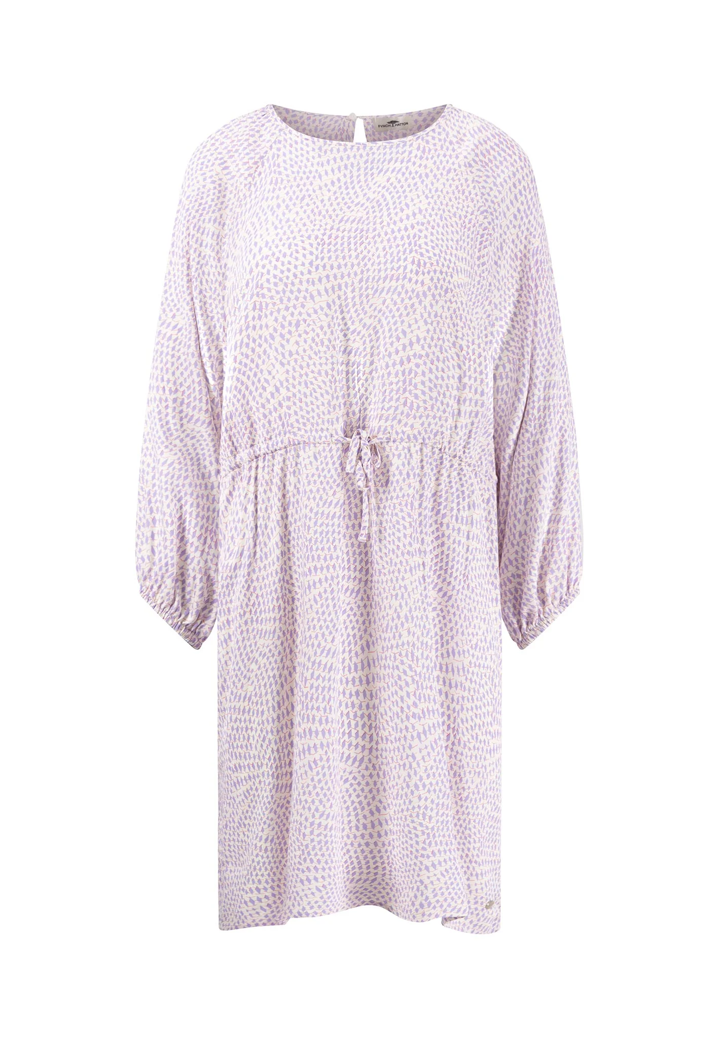 Midi-Kleid mit Minimal-Print - Image 3