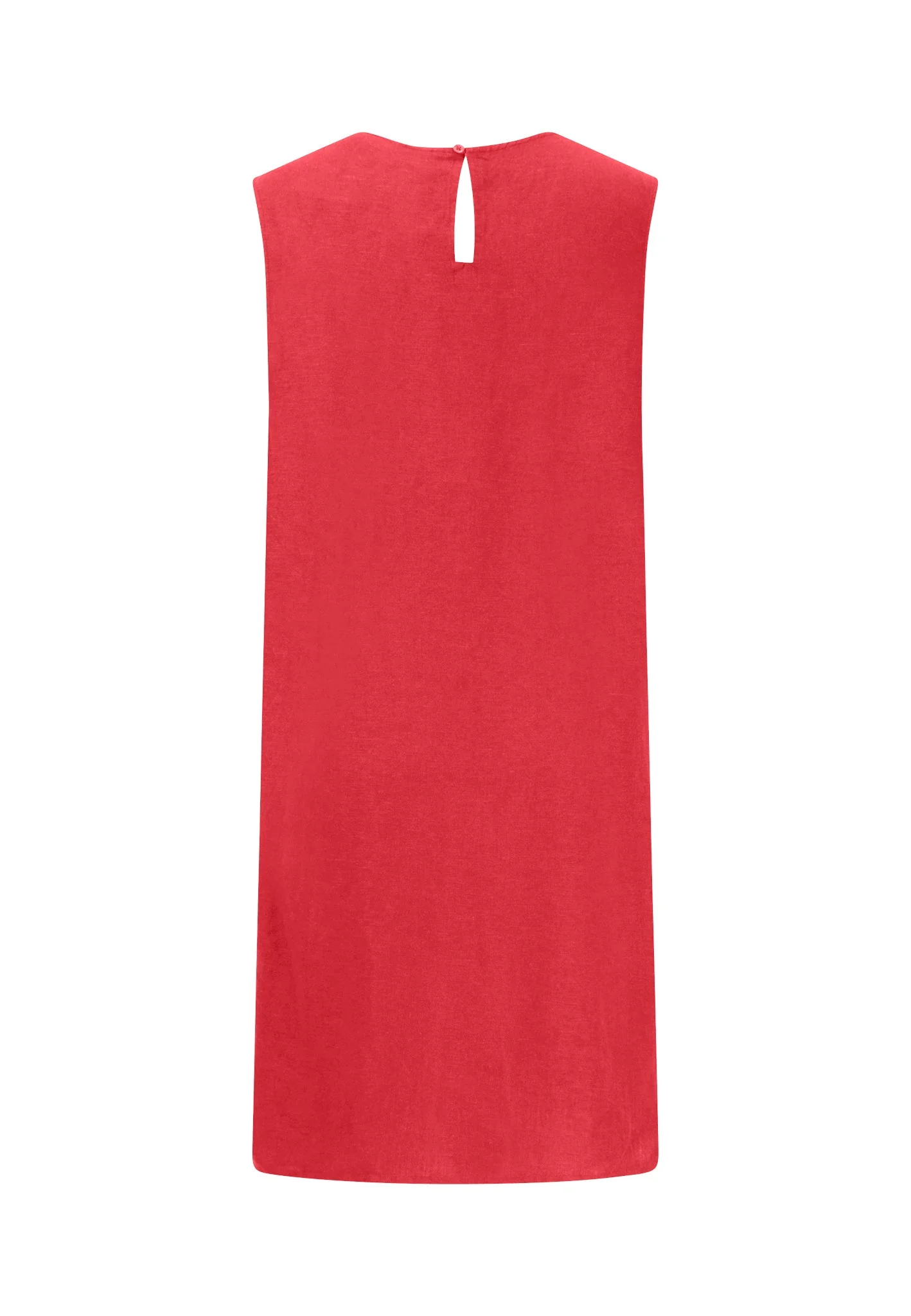 Midikleid aus Leinen-Viskose-Mix ärmellos - Image 6