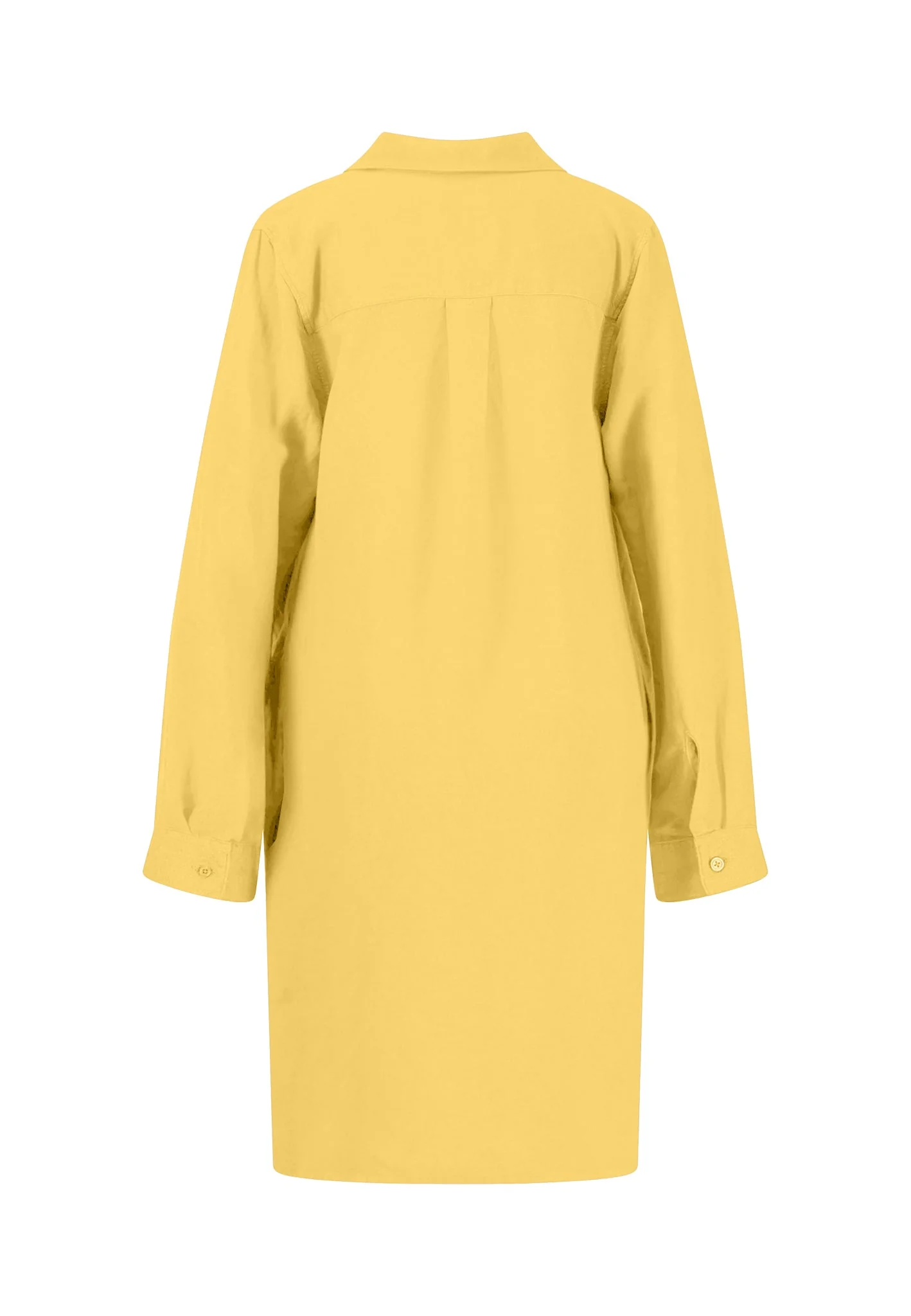 Midikleid aus Leinen-Viskose-Mix mit V-Ausschnitt - Image 20