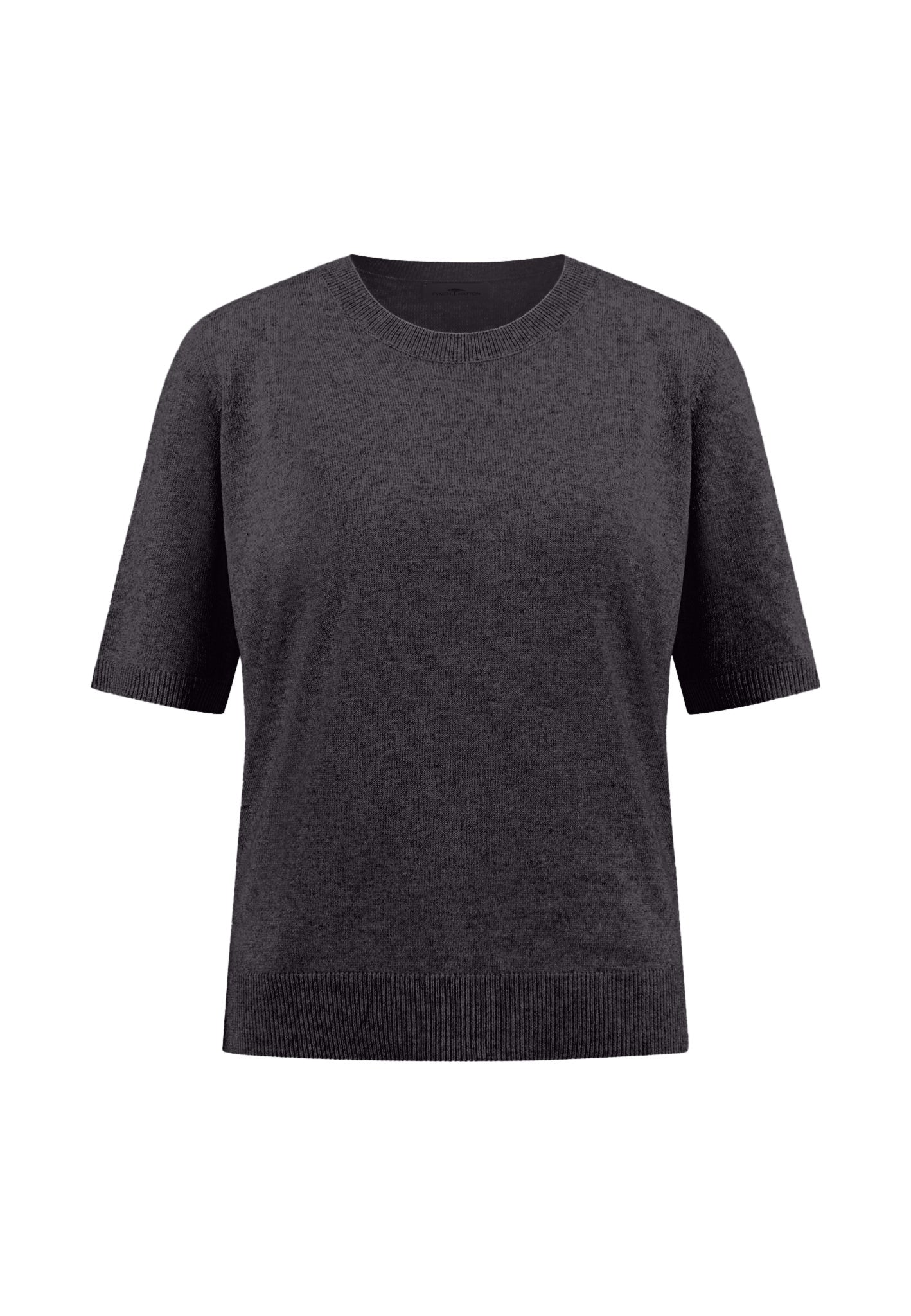 Moderner Strickpullover mit kurzen Ärmeln - Image 3