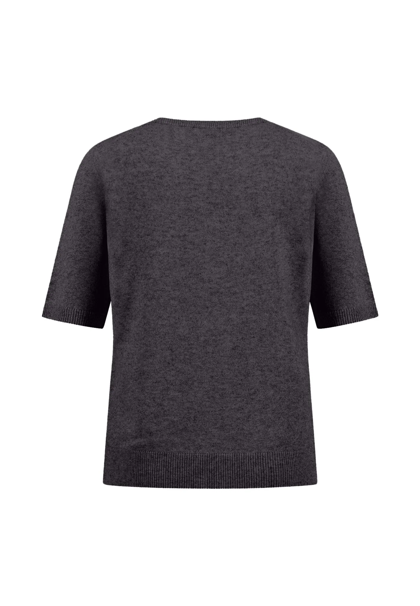 Moderner Strickpullover mit kurzen Ärmeln - Image 4