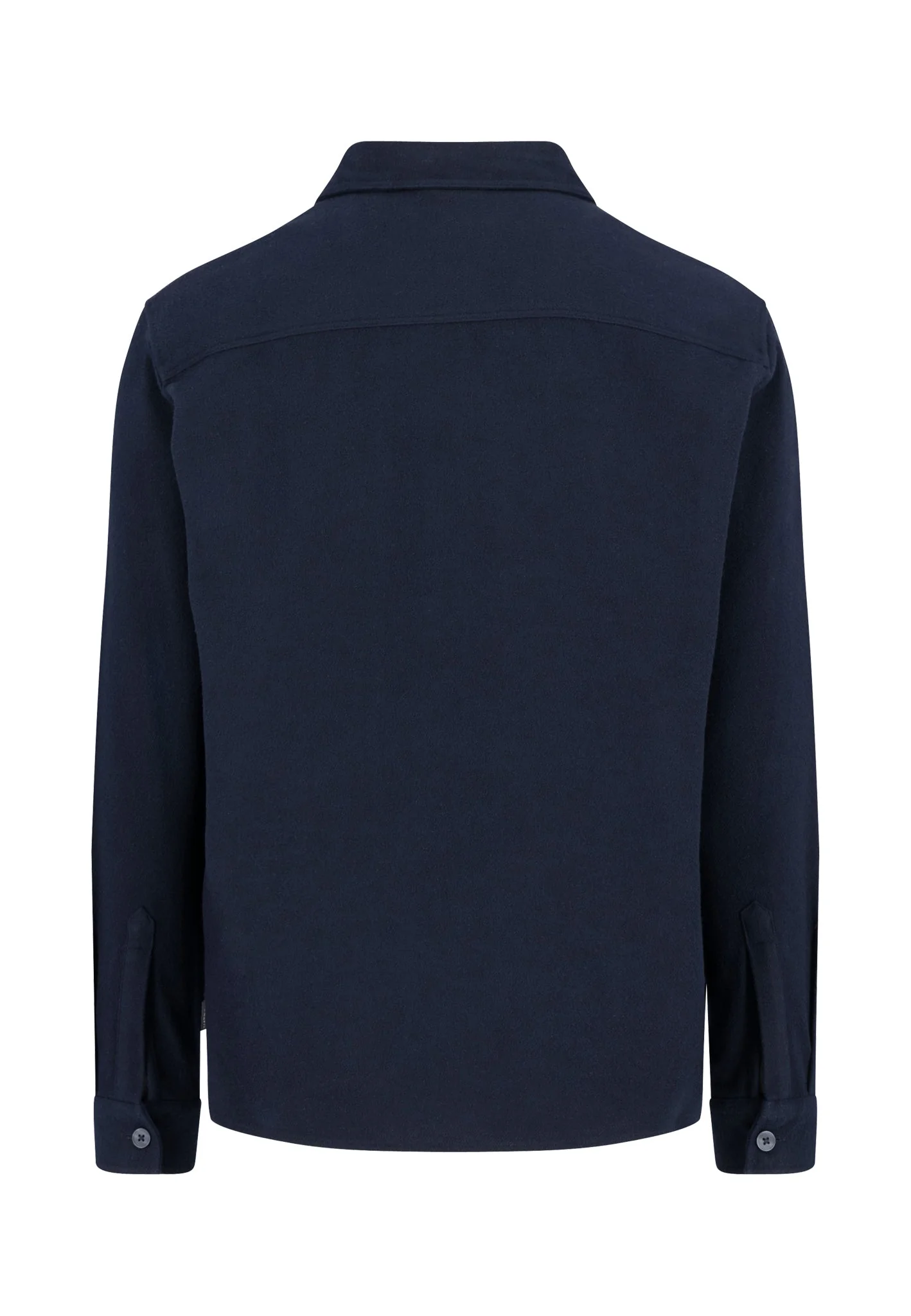 Overshirt aus Flanell mit Brusttasche und Knopfleiste - Image 2