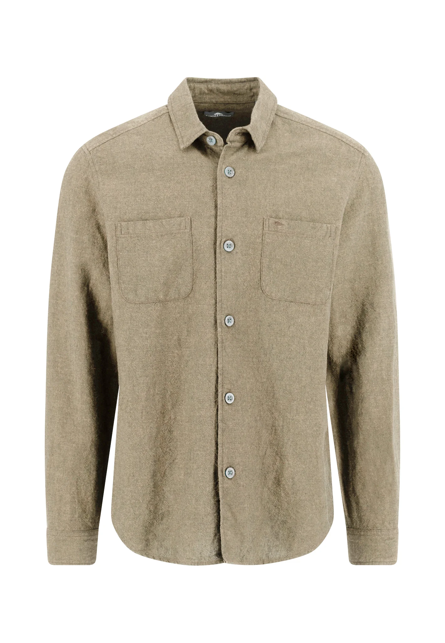 Overshirt aus Leinen-Baumwoll-Mix mit Kentkragen - Image 3