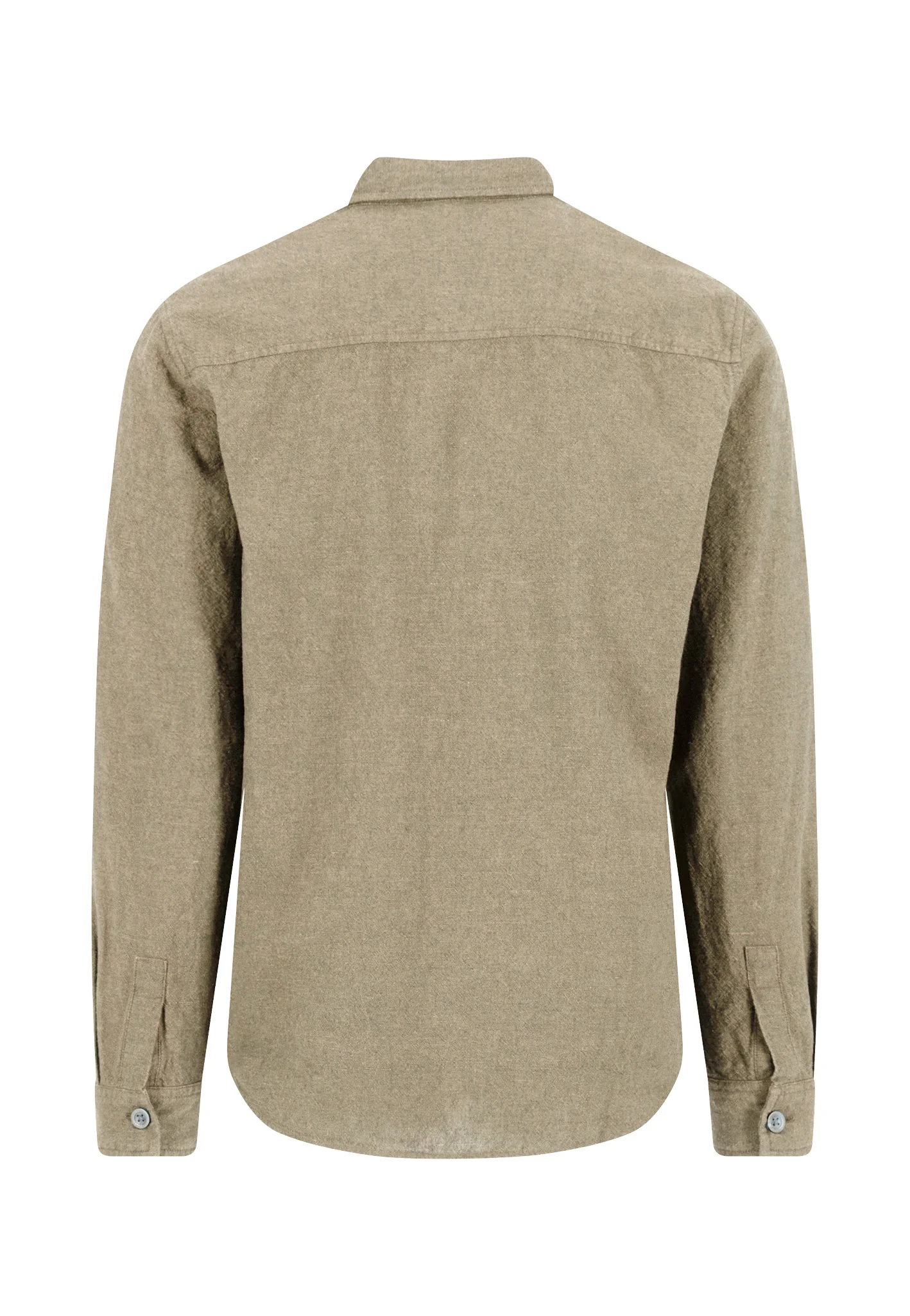 Overshirt aus Leinen-Baumwoll-Mix mit Kentkragen - Image 4