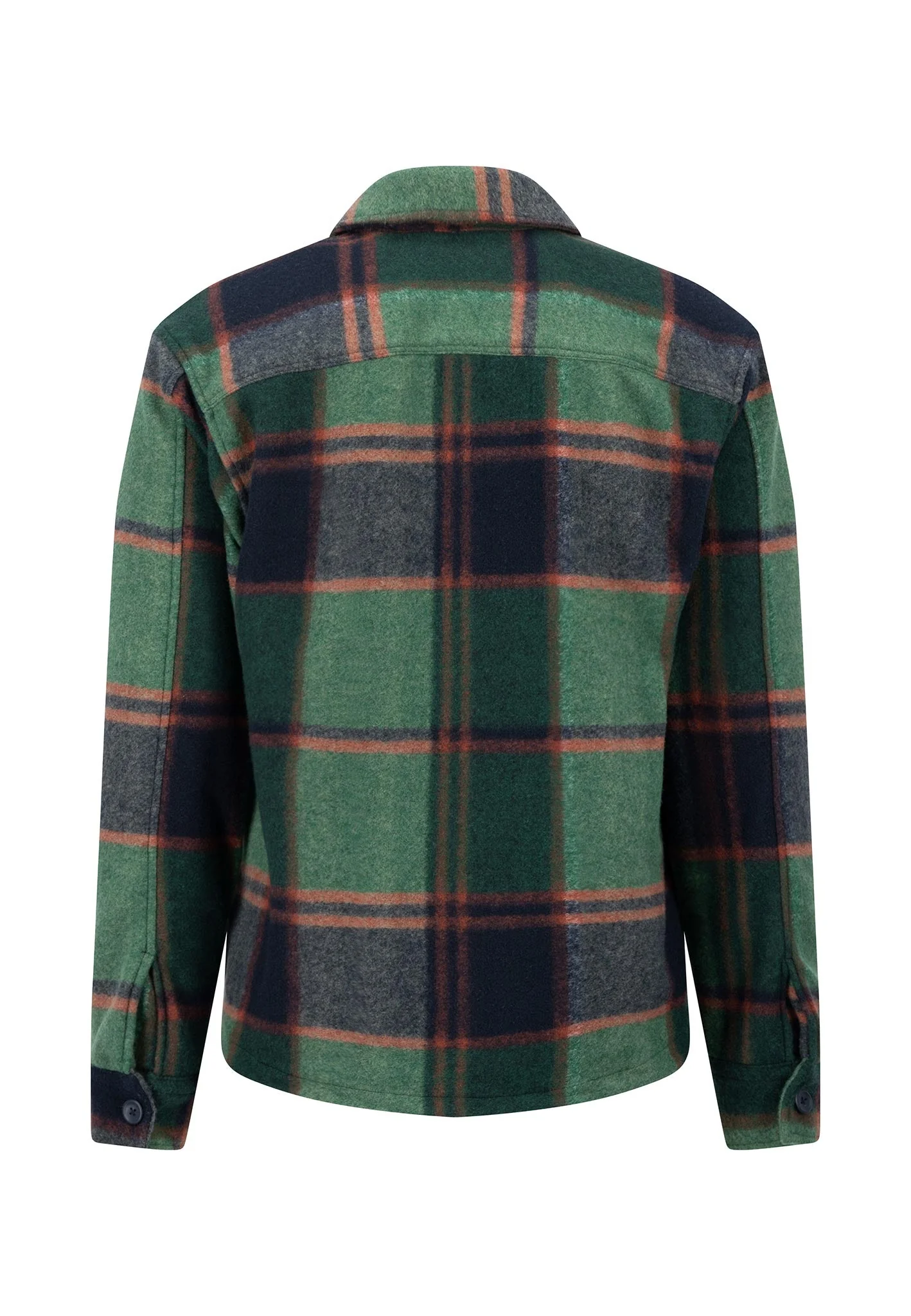 Overshirt mit Knopfleiste und Brusttaschen - Image 4