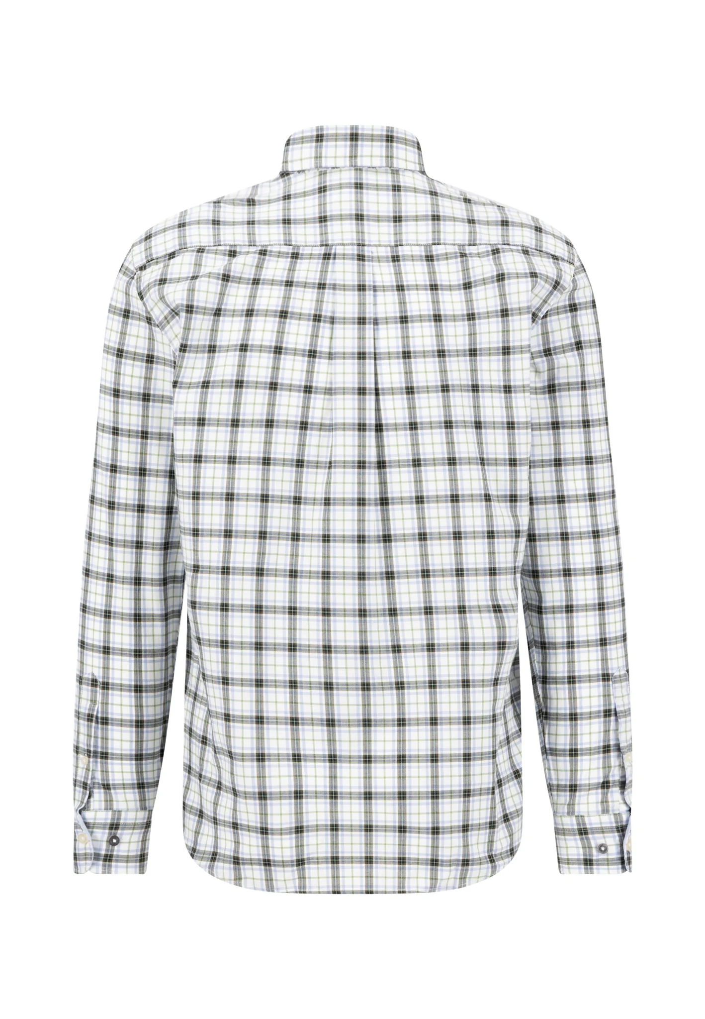 Oxfordhemd aus Baumwolle mit Karomuster und Button-Down-Kragen - Image 10