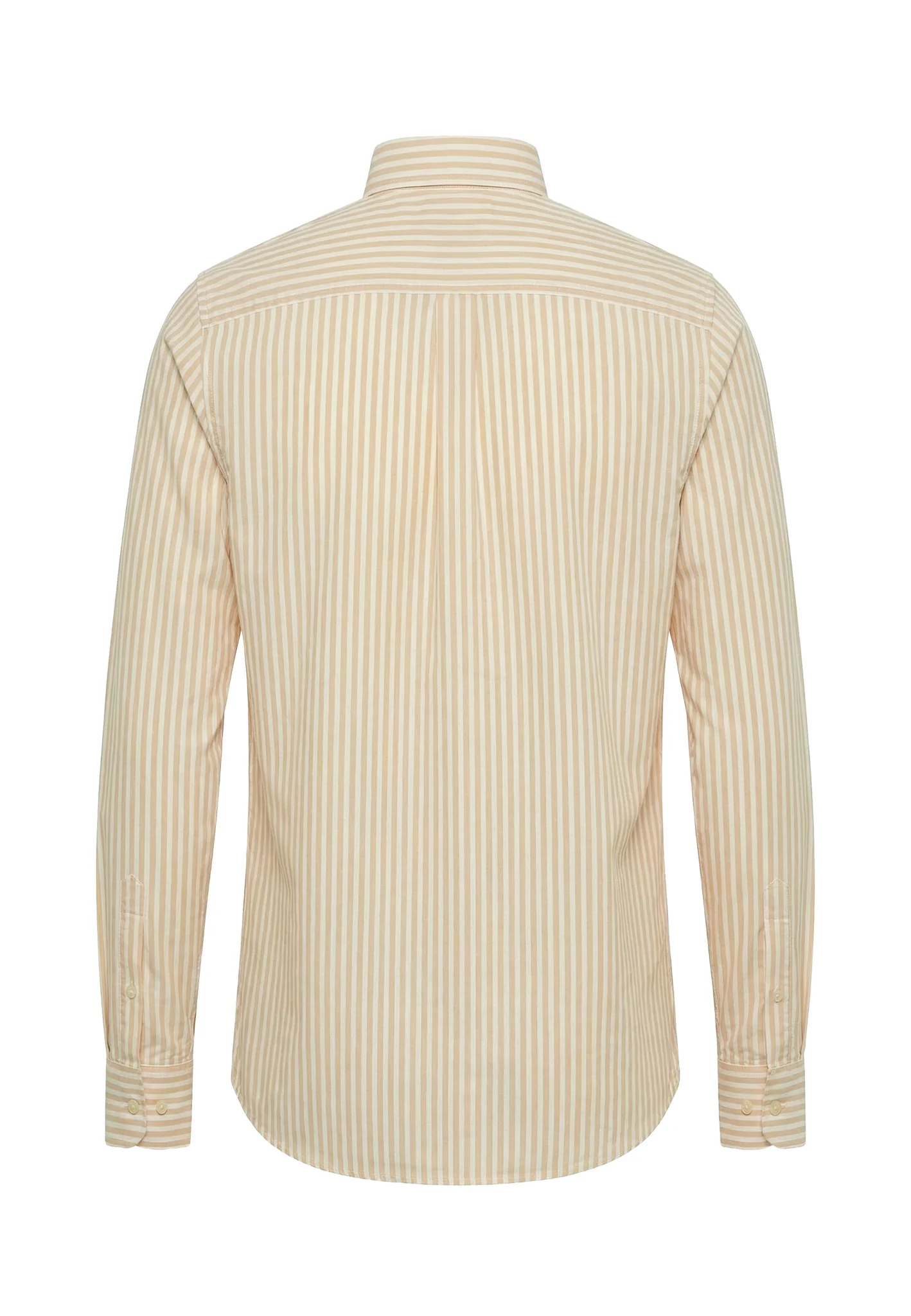 Oxfordhemd aus Baumwolle mit Streifenmuster und Button-Down-Kragen - Image 2
