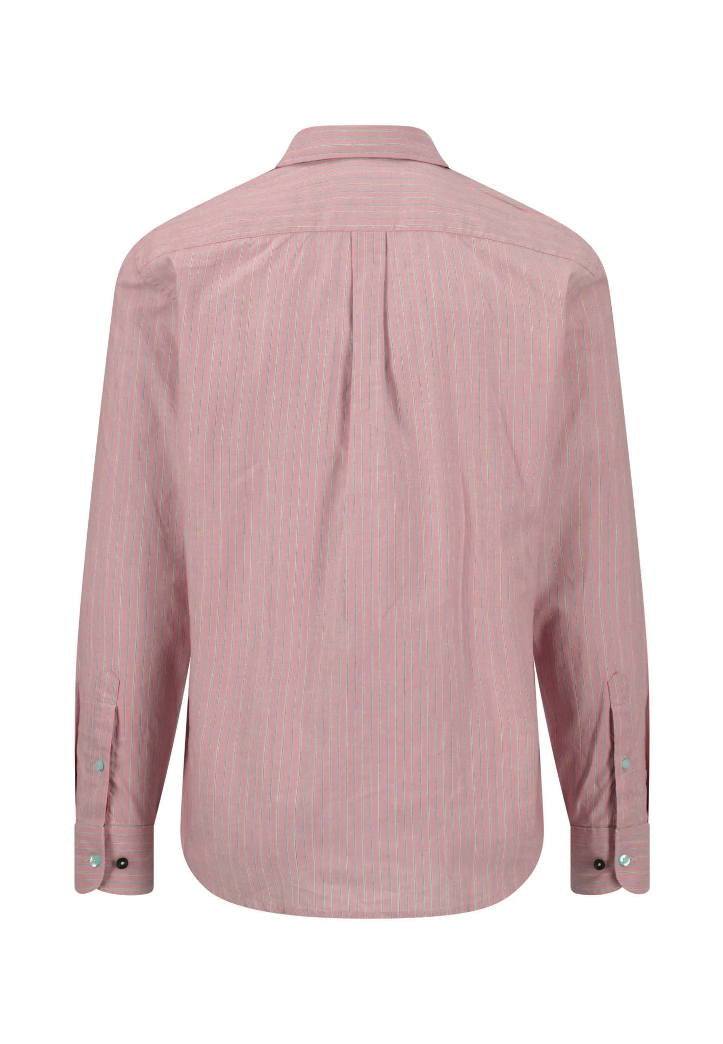 Oxfordhemd aus Baumwolle mit Streifenmuster und Button-Down-Kragen - Image 2