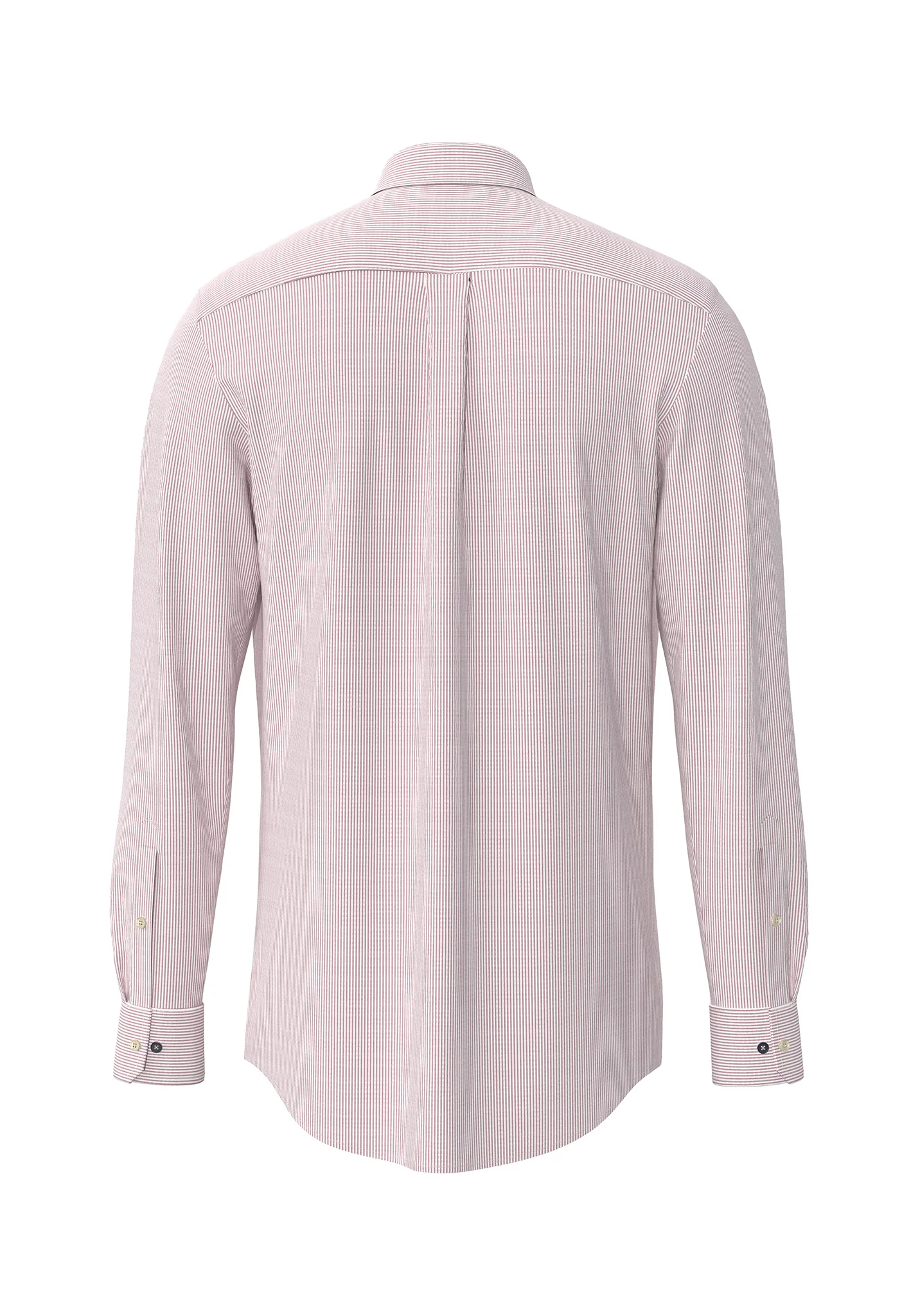 Oxfordhemd aus Baumwolle mit Streifenmuster und Button-Down-Kragen - Image 2