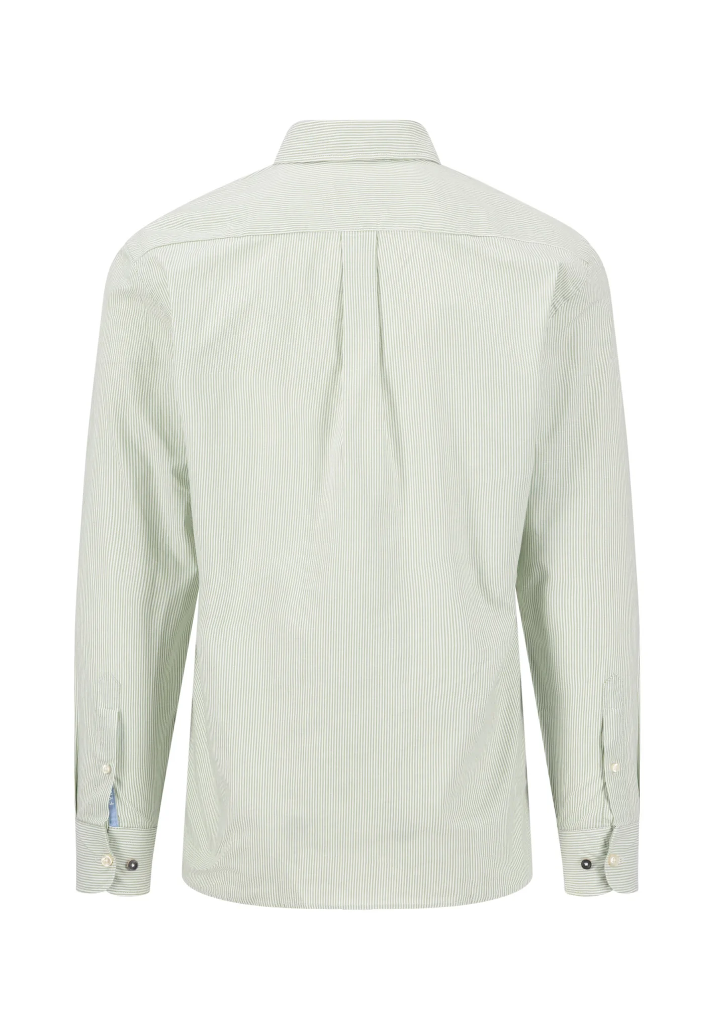Oxfordhemd aus Baumwolle mit Streifenmuster und Button-Down-Kragen - Image 4