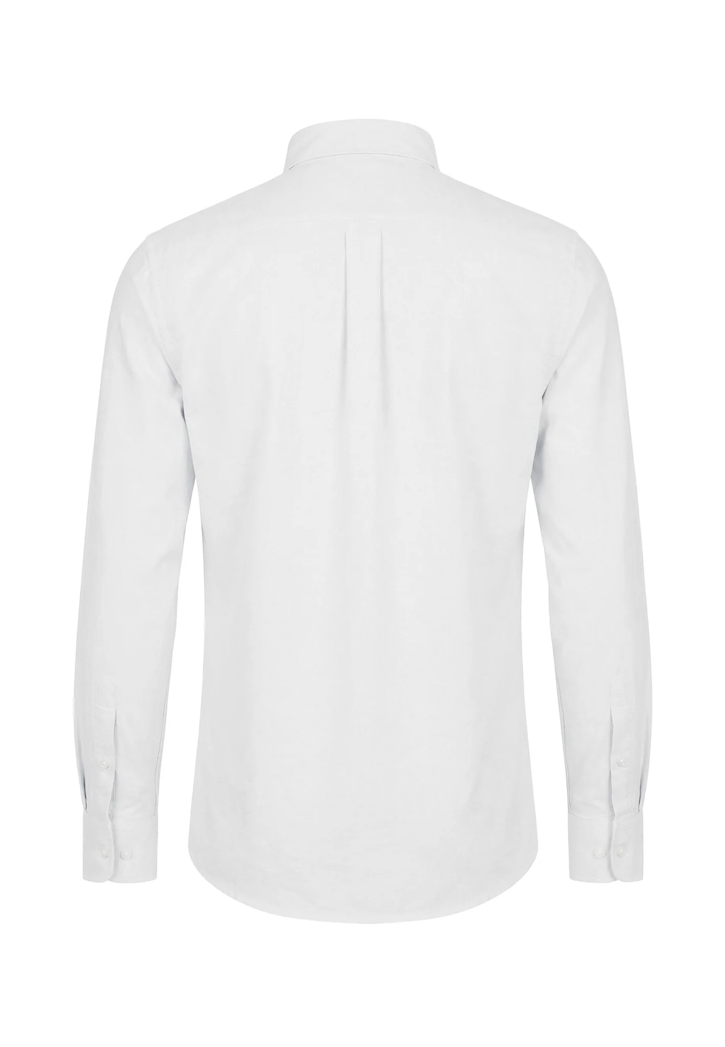 Oxfordhemd aus Baumwolle mit Struktur und Button-Down-Kragen - Image 10