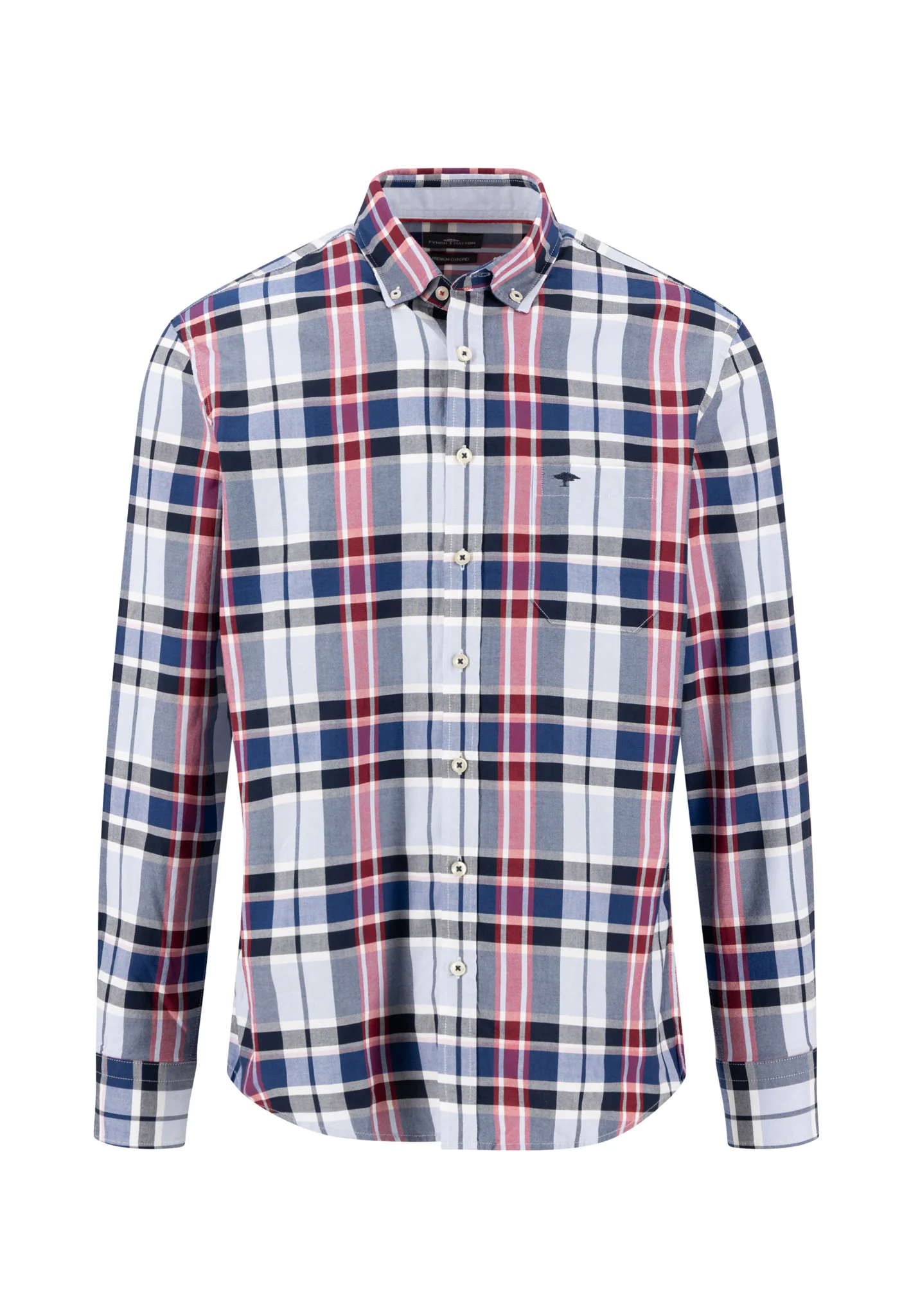Oxfordhemd mit Button-Down-Kragen und langen Ärmeln - Image 9