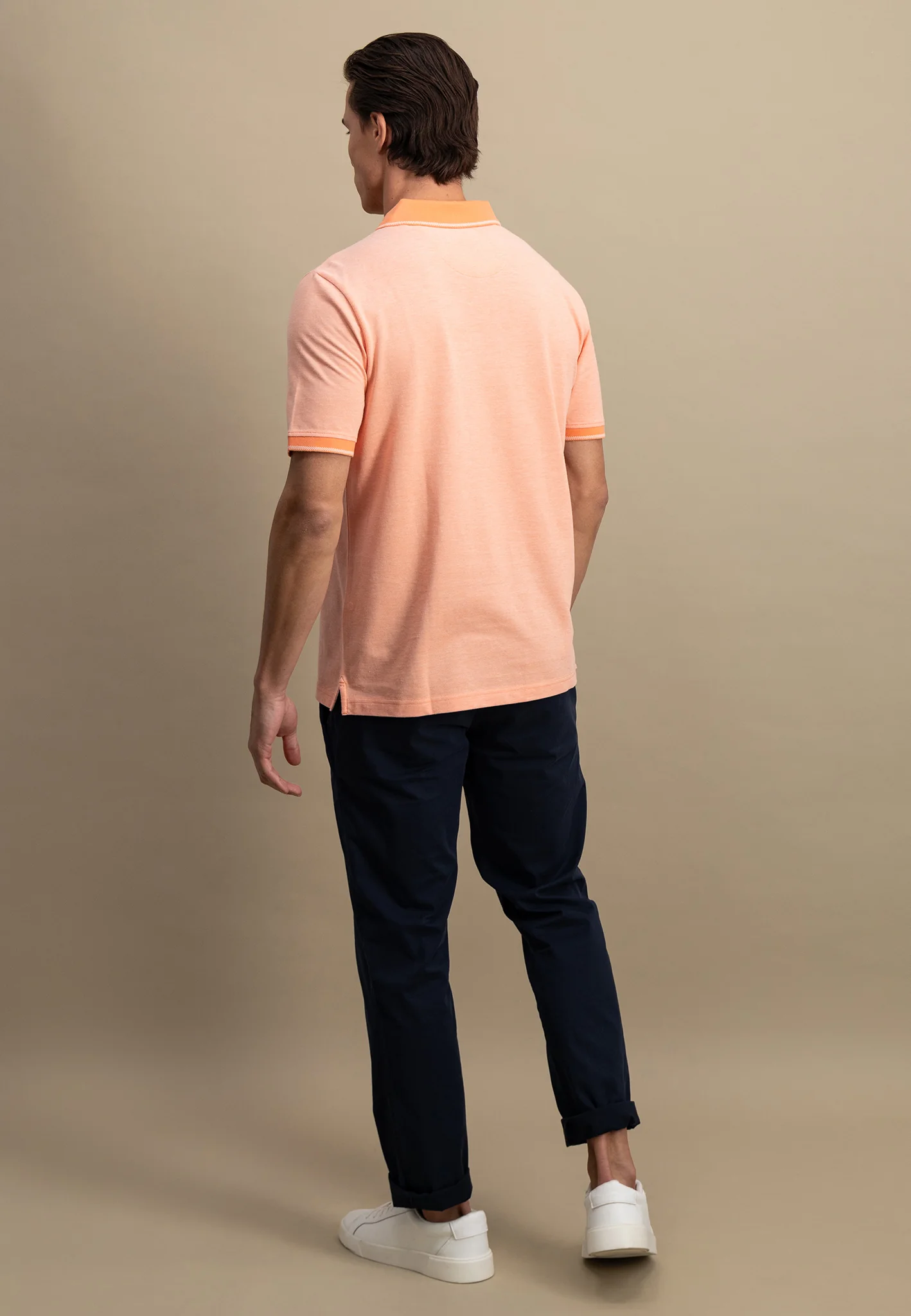 Piquè-Poloshirt in Two-Tone-Optik - Image 16