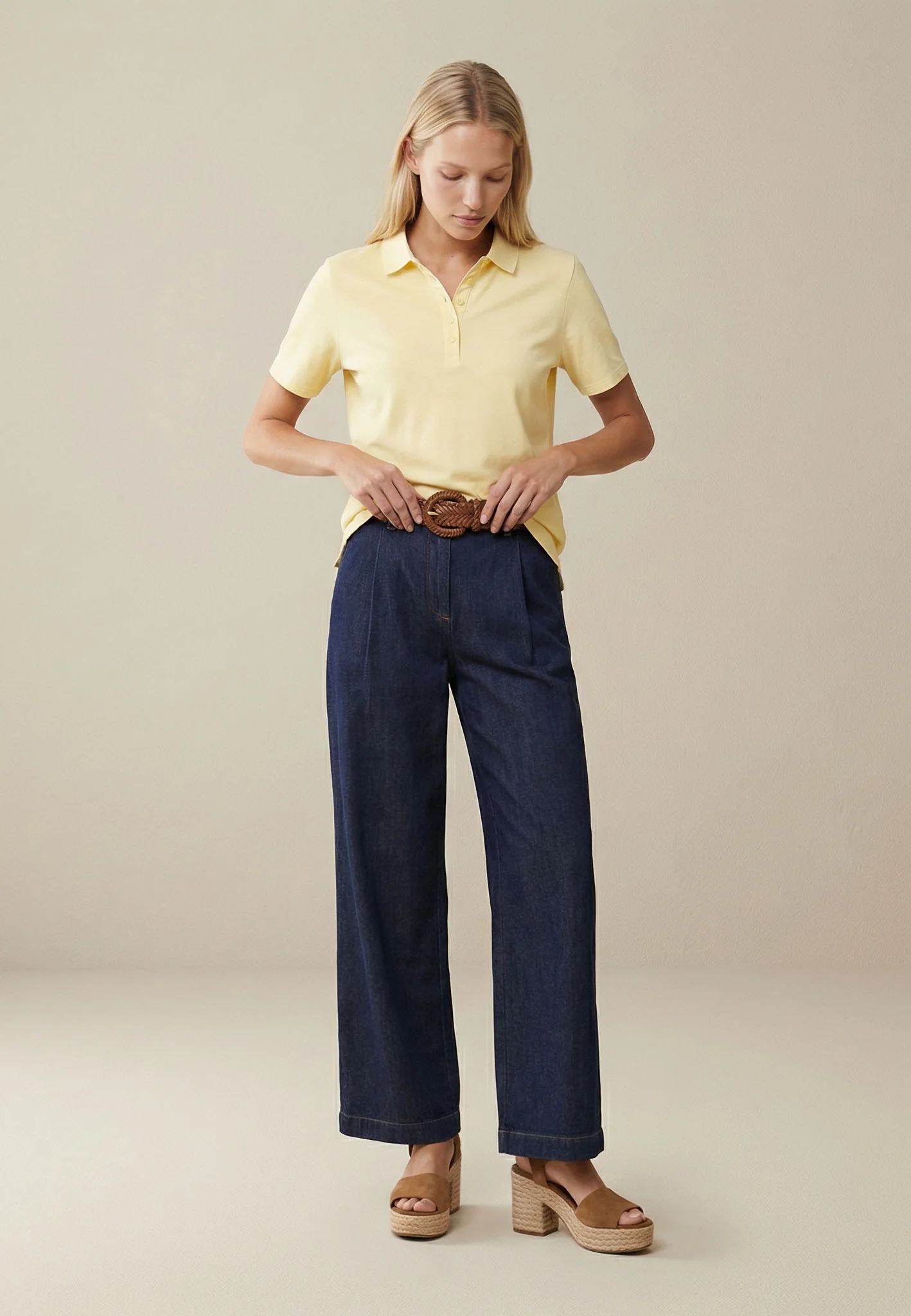 Poloshirt aus Baumwoll-Stretch mit klassischem Polokragen - Image 3