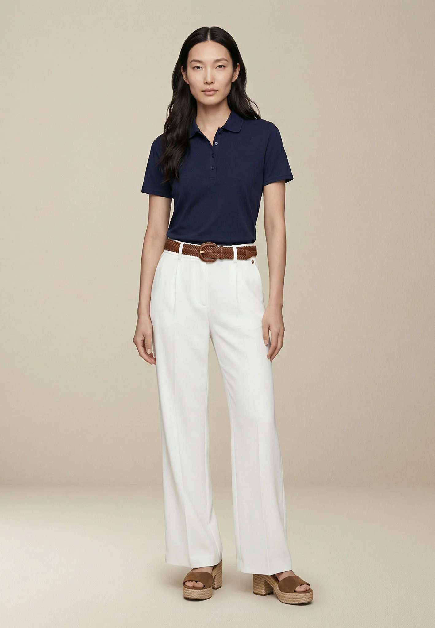 Poloshirt aus Baumwoll-Stretch mit klassischem Polokragen - Image 7
