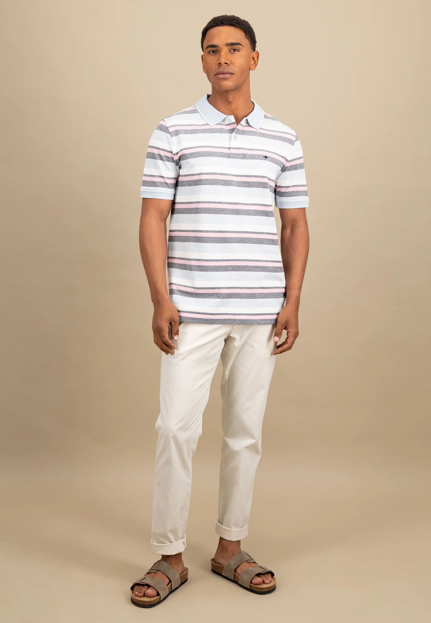 Poloshirt aus Baumwolle Casual-Fit - Image 2