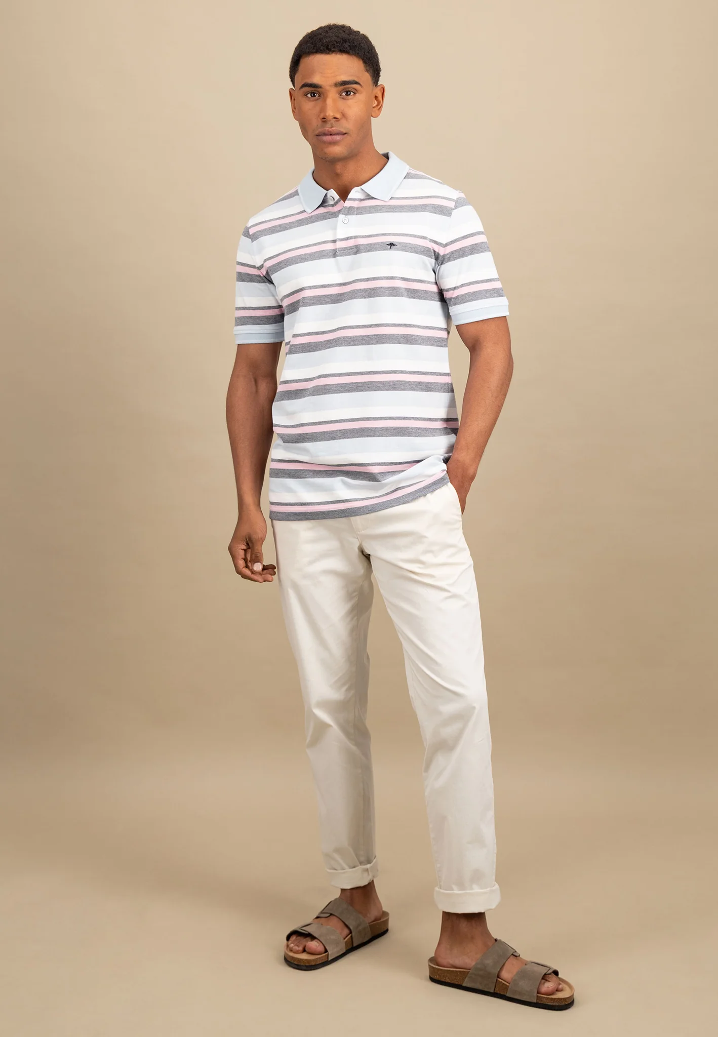 Poloshirt aus Baumwolle Casual-Fit - Image 4