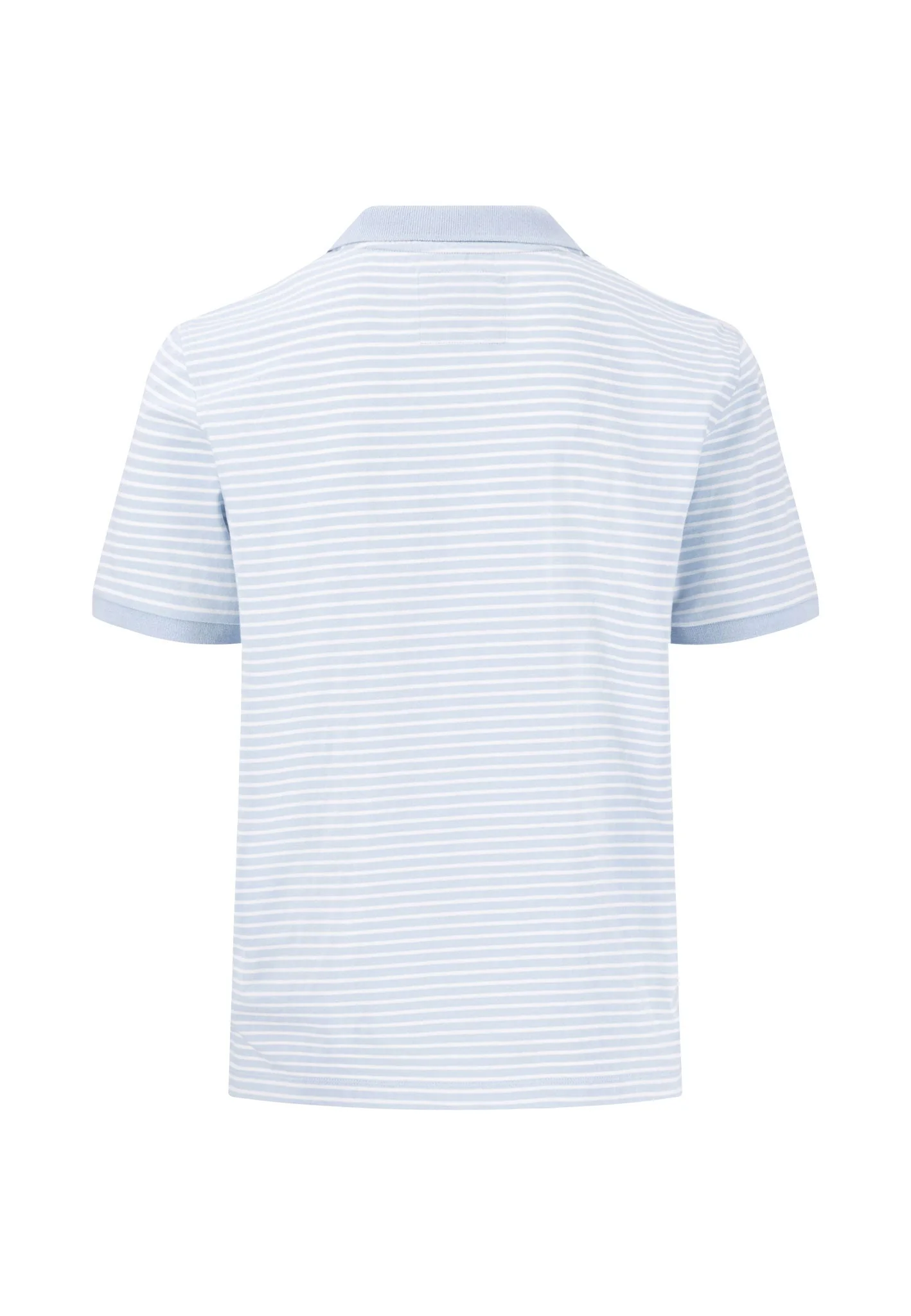 Poloshirt aus Baumwolle in Streifenoptik - Image 2