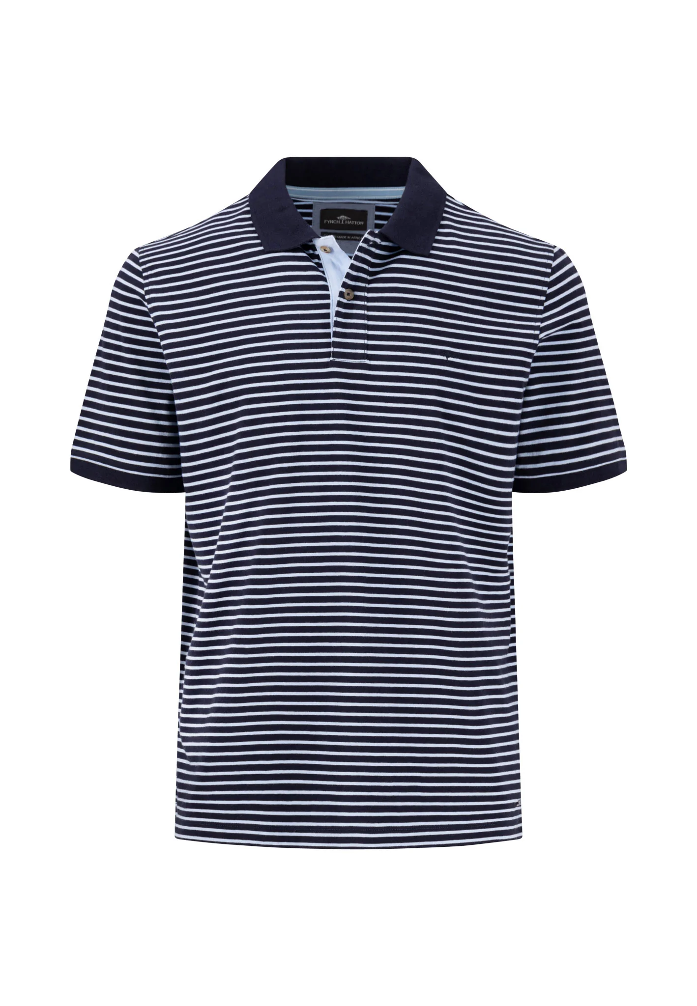 Poloshirt aus Baumwolle in Streifenoptik - Image 3