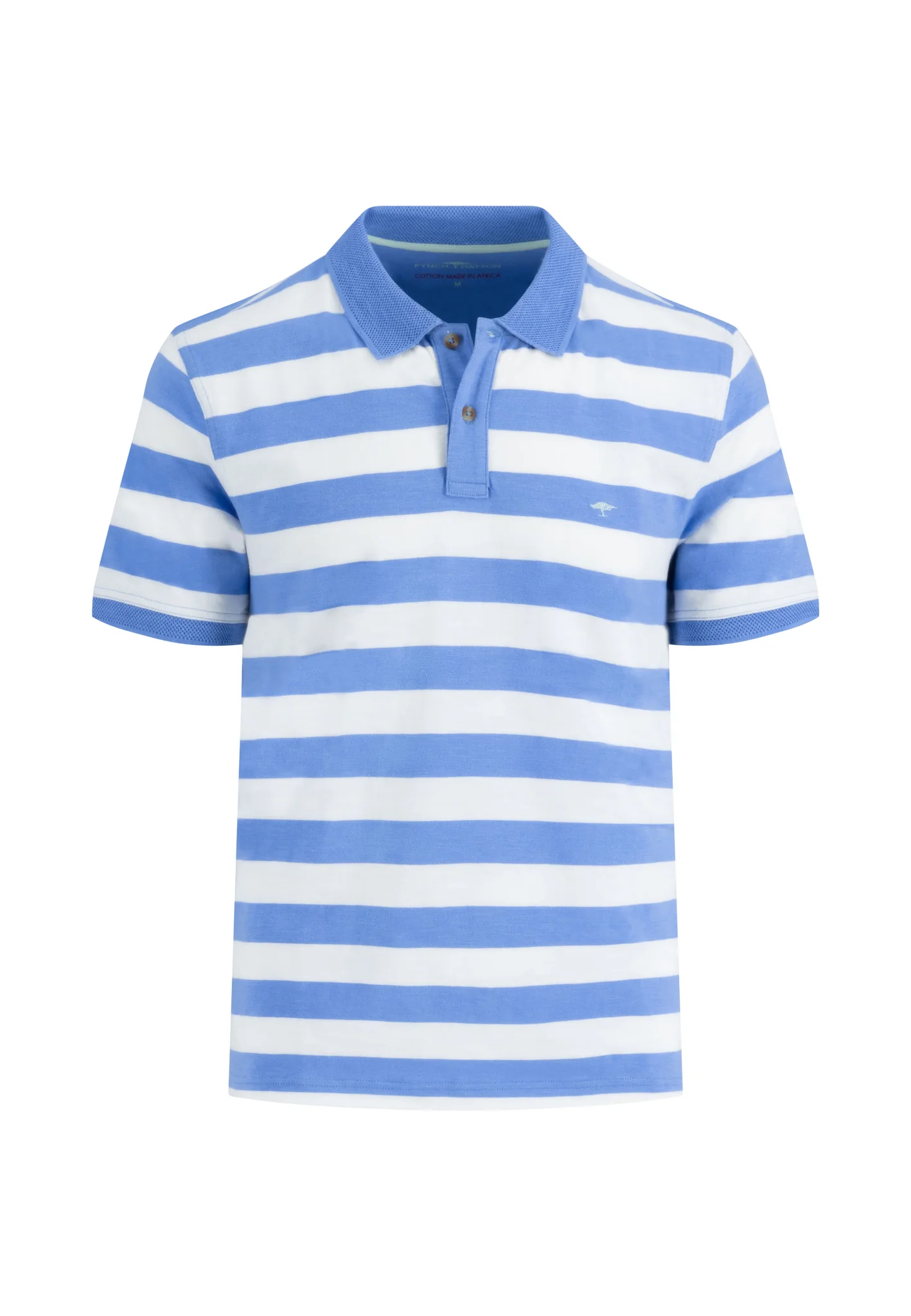 Poloshirt aus Baumwolle in Streifenoptik - Image 3