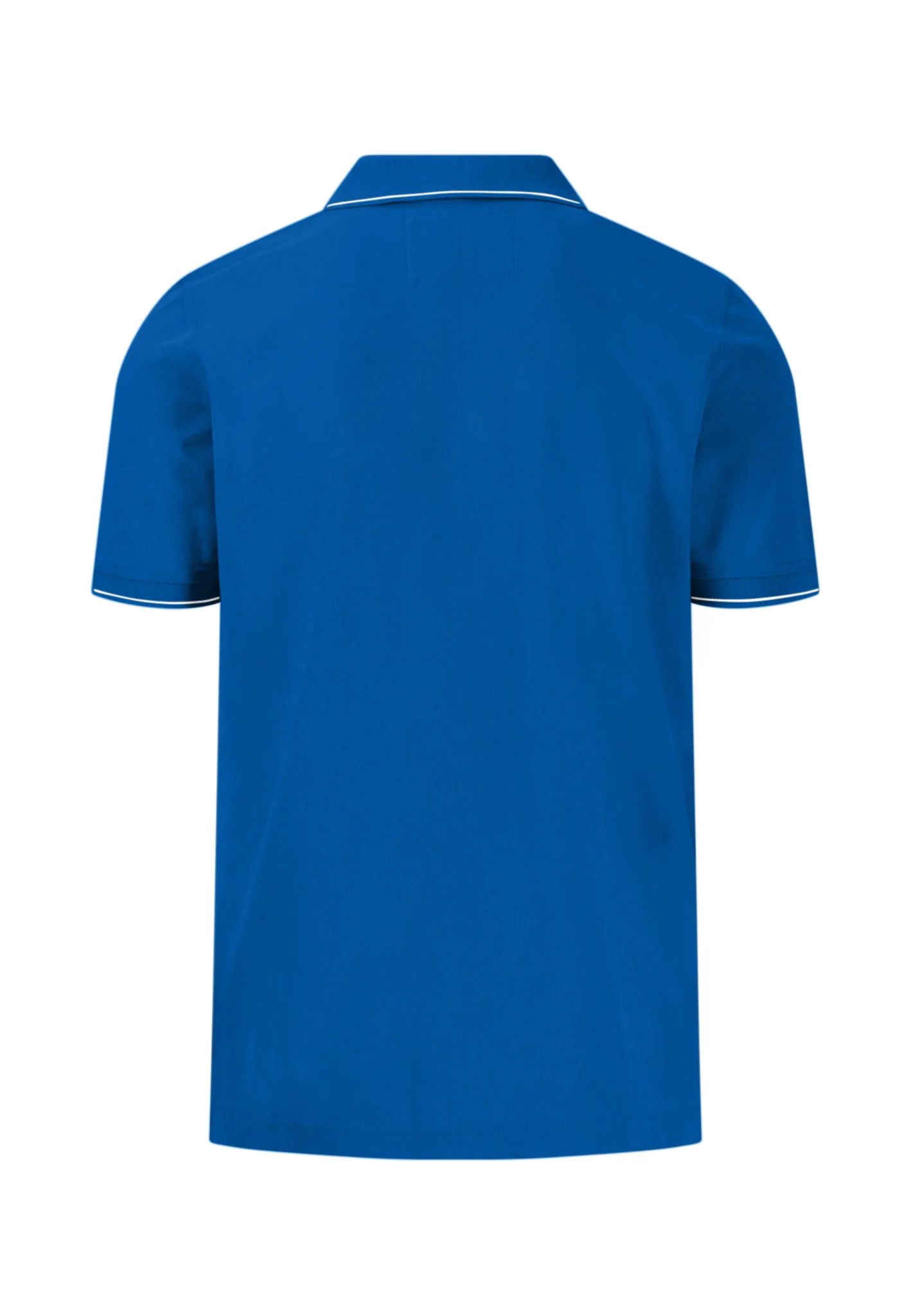 Poloshirt aus Baumwolle mit dezentem Kragendetail - Image 18