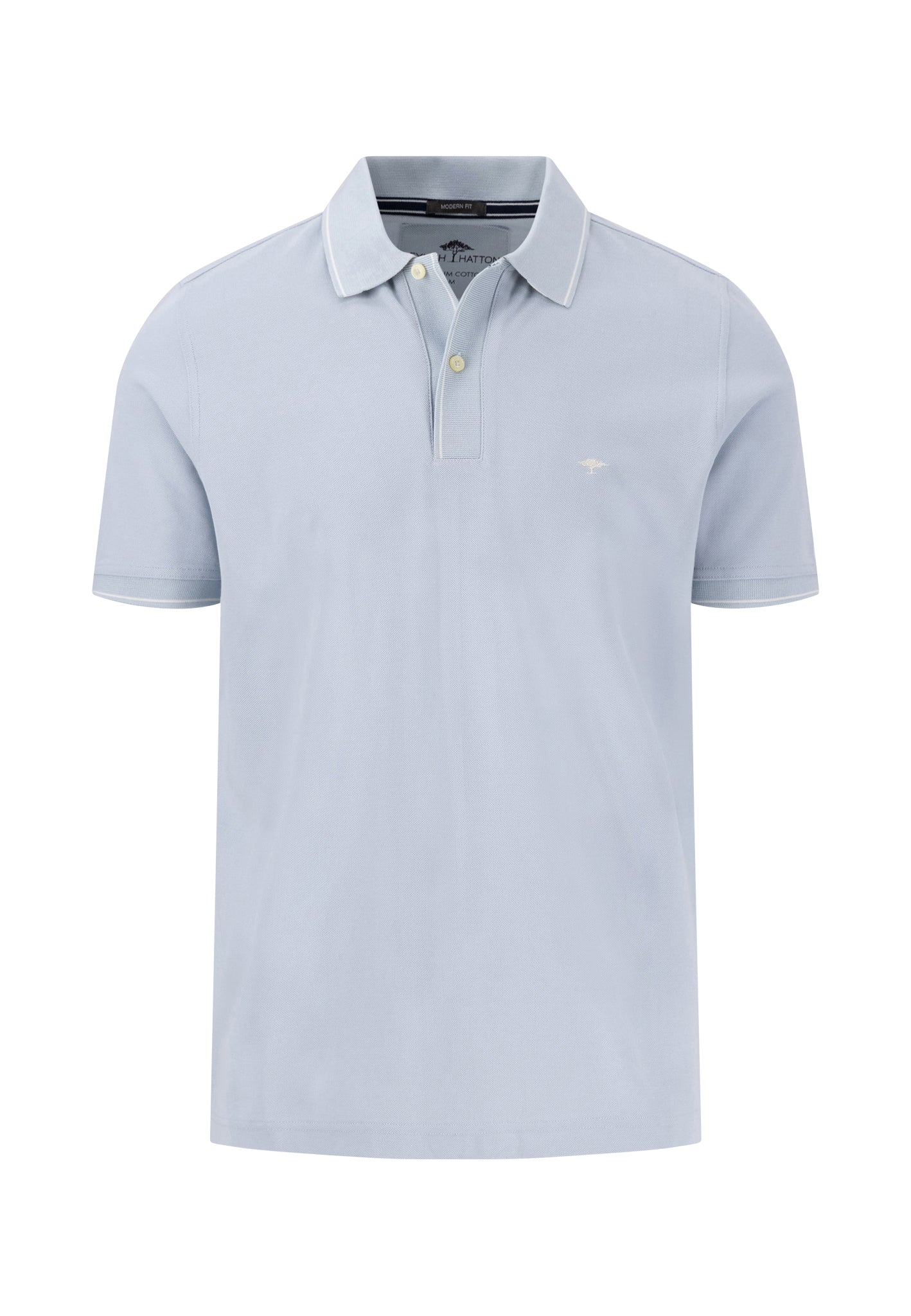 Poloshirt aus Baumwolle mit dezentem Kragendetail - Image 35