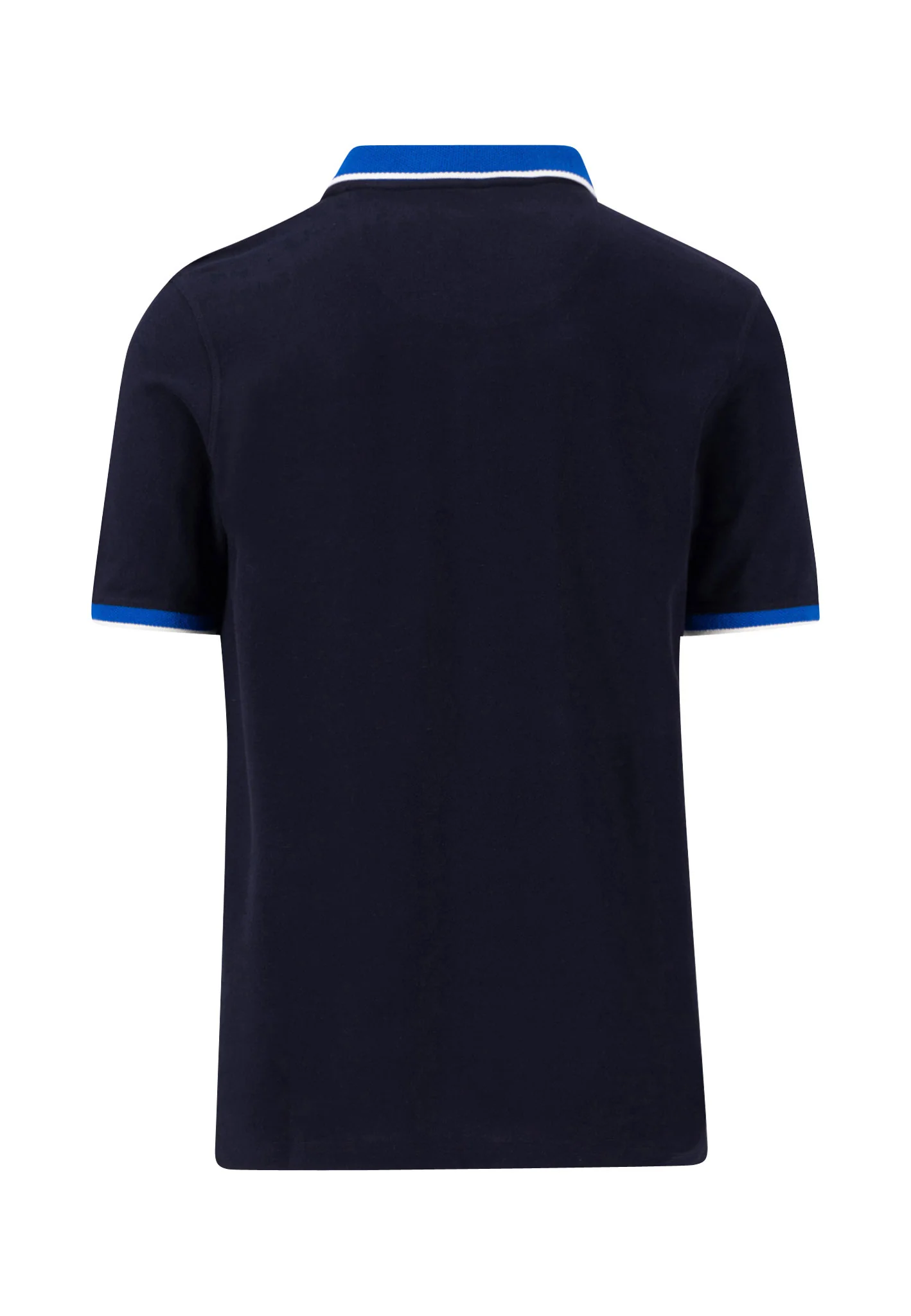 Poloshirt aus Baumwolle mit farbig abgesetztem Kragen - Image 6